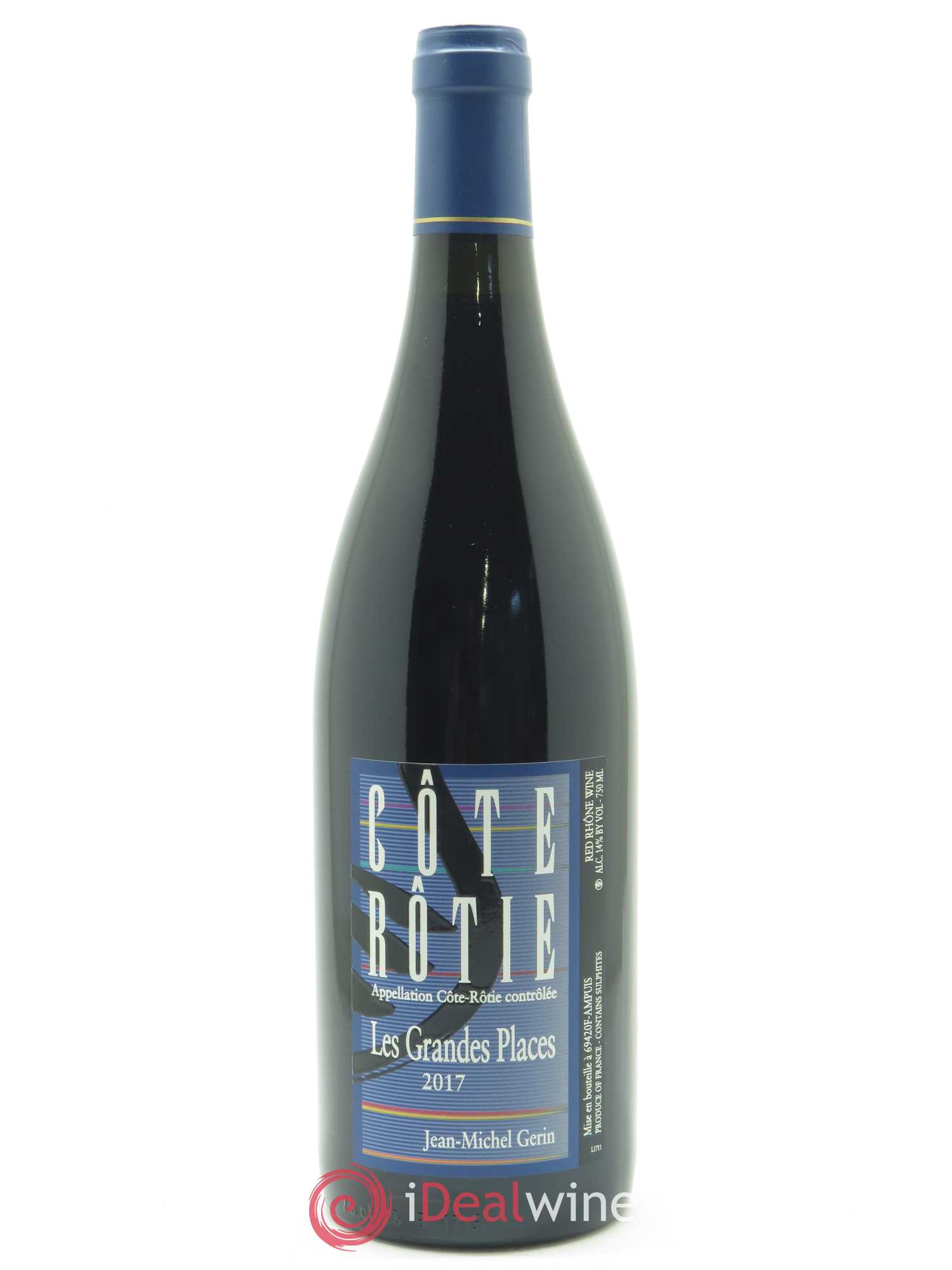 Côte-Rôtie Les Grandes Places Jean-Michel Gerin 2017 - Lot de 1 bouteille - 0