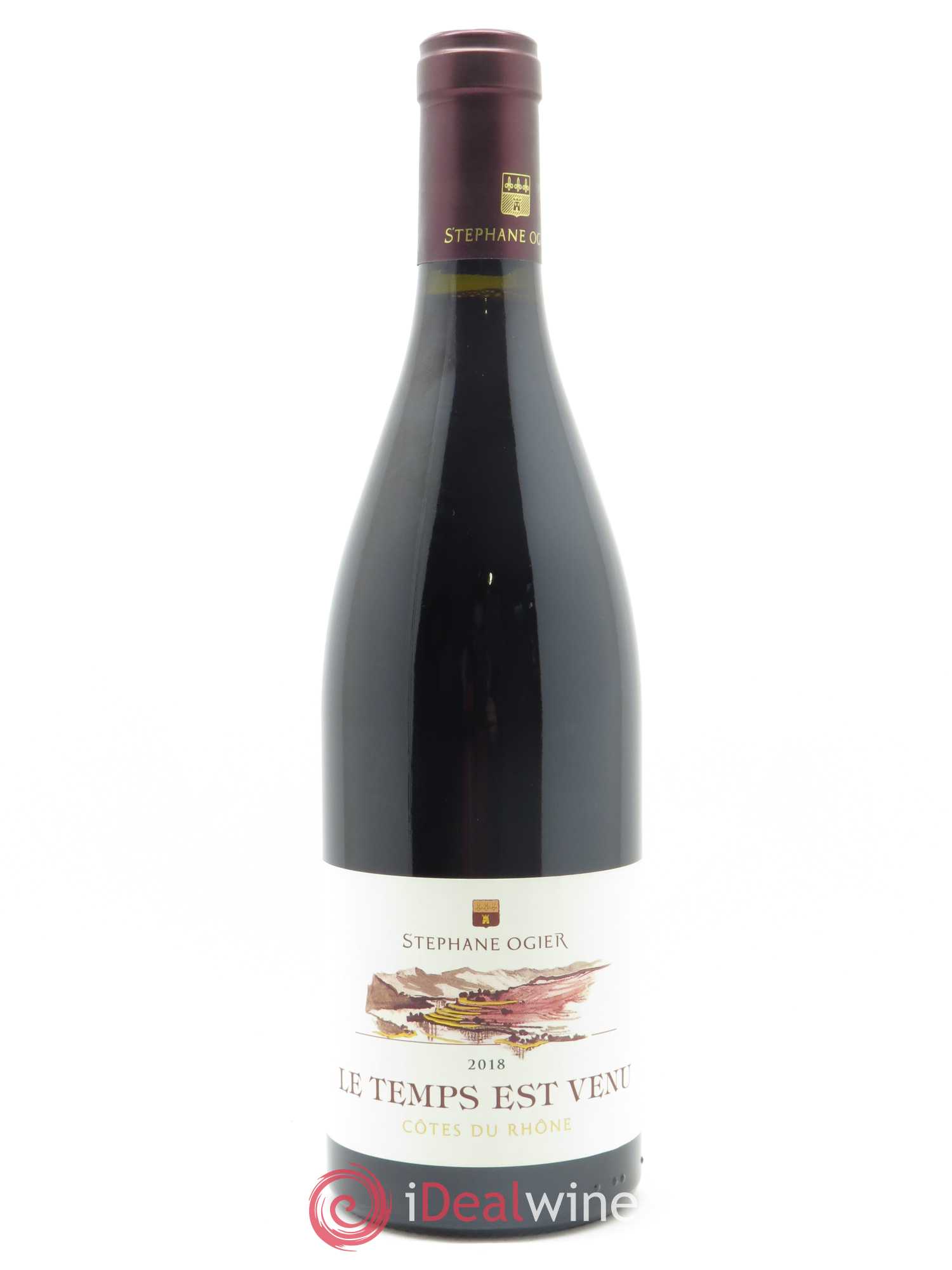 Côtes-du-Rhône Le Temps est Venu Stéphane Ogier 2018 - Lot de 1 bouteille - 0