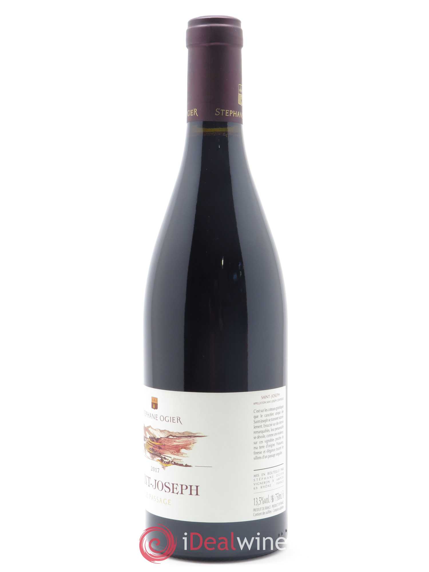 Saint-Joseph Le Passage Stéphane Ogier 2017 - Lot de 1 bouteille - 1