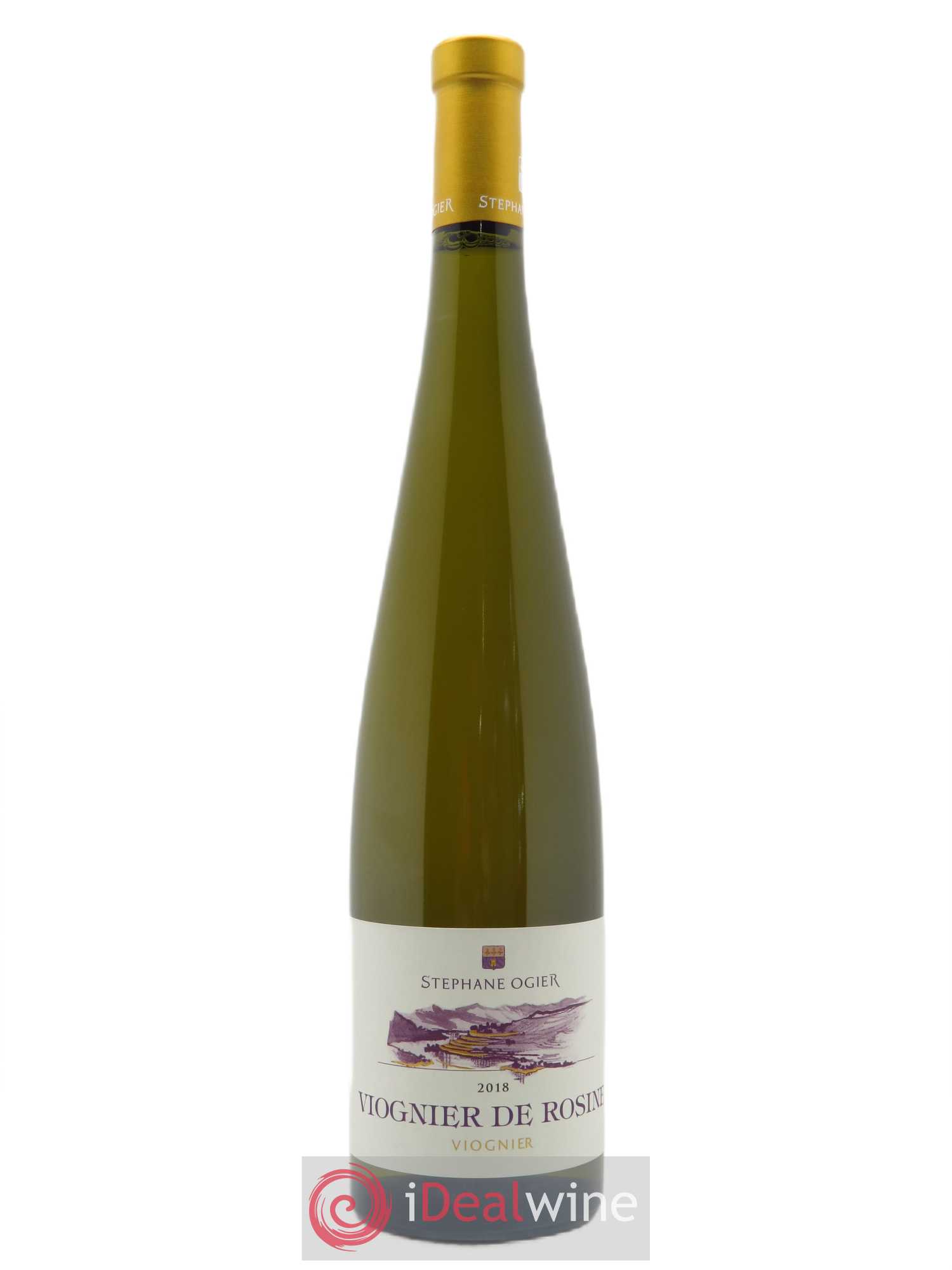Collines Rhodaniennes Viognier de Rosine Stéphane Ogier 2018 - Lot de 1 bouteille - 0