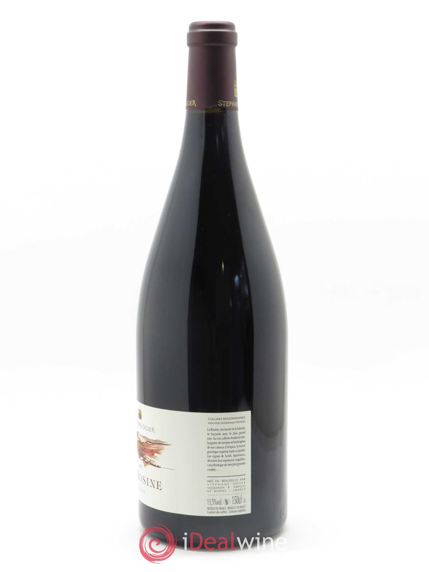 Collines Rhodaniennes La Rosine Stéphane Ogier 2017 - Lot de 1 magnum - 1