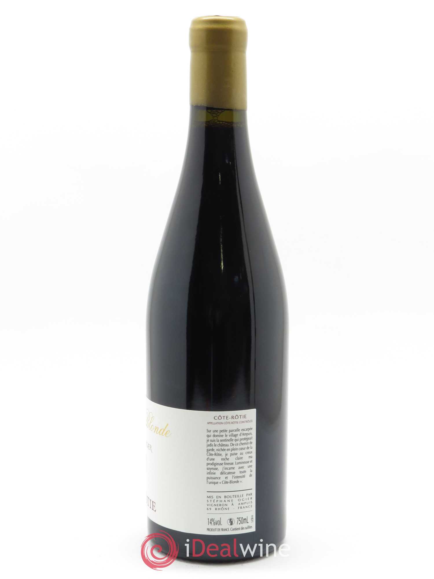 Côte-Rôtie Côte Blonde Stéphane Ogier 2016 - Lot de 1 bouteille - 1