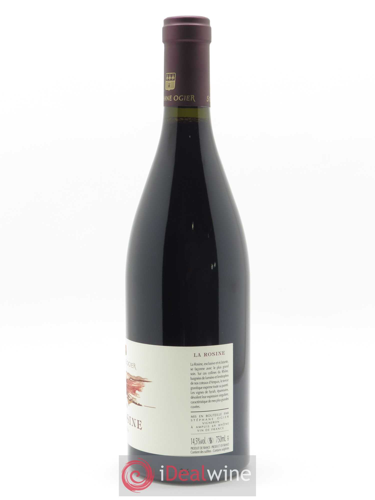 Collines Rhodaniennes La Rosine Stéphane Ogier 2018 - Posten von 1 Flasche - 1