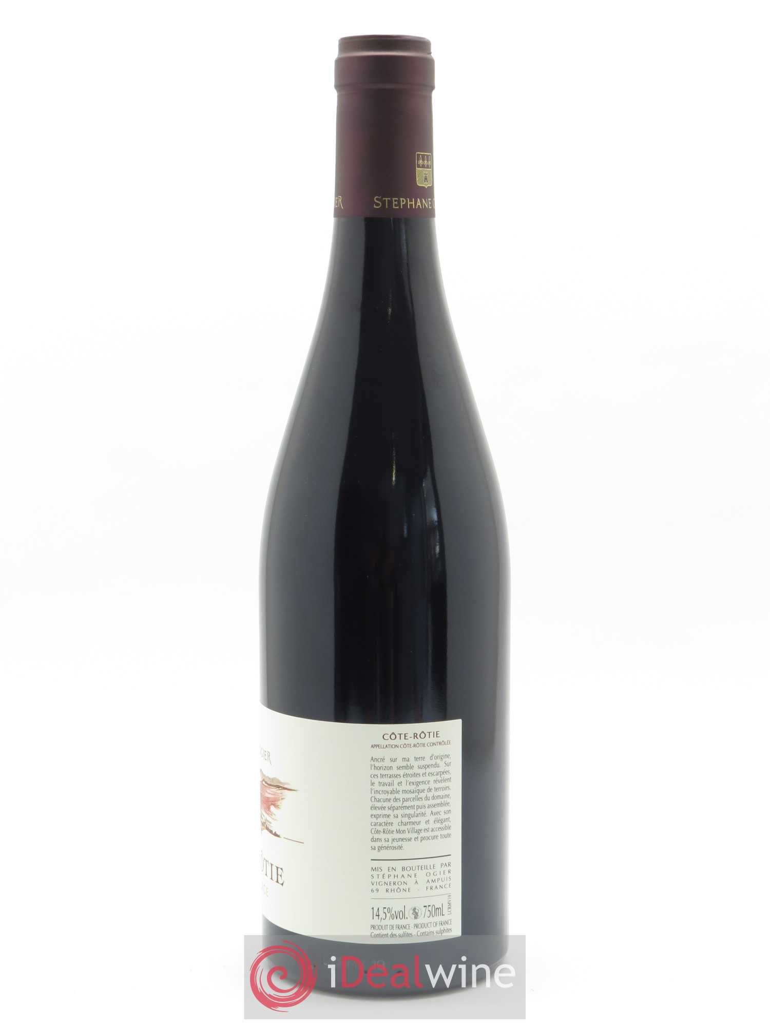 Côte-Rôtie Mon Village Stéphane Ogier 2019 - Lot de 1 bouteille - 1