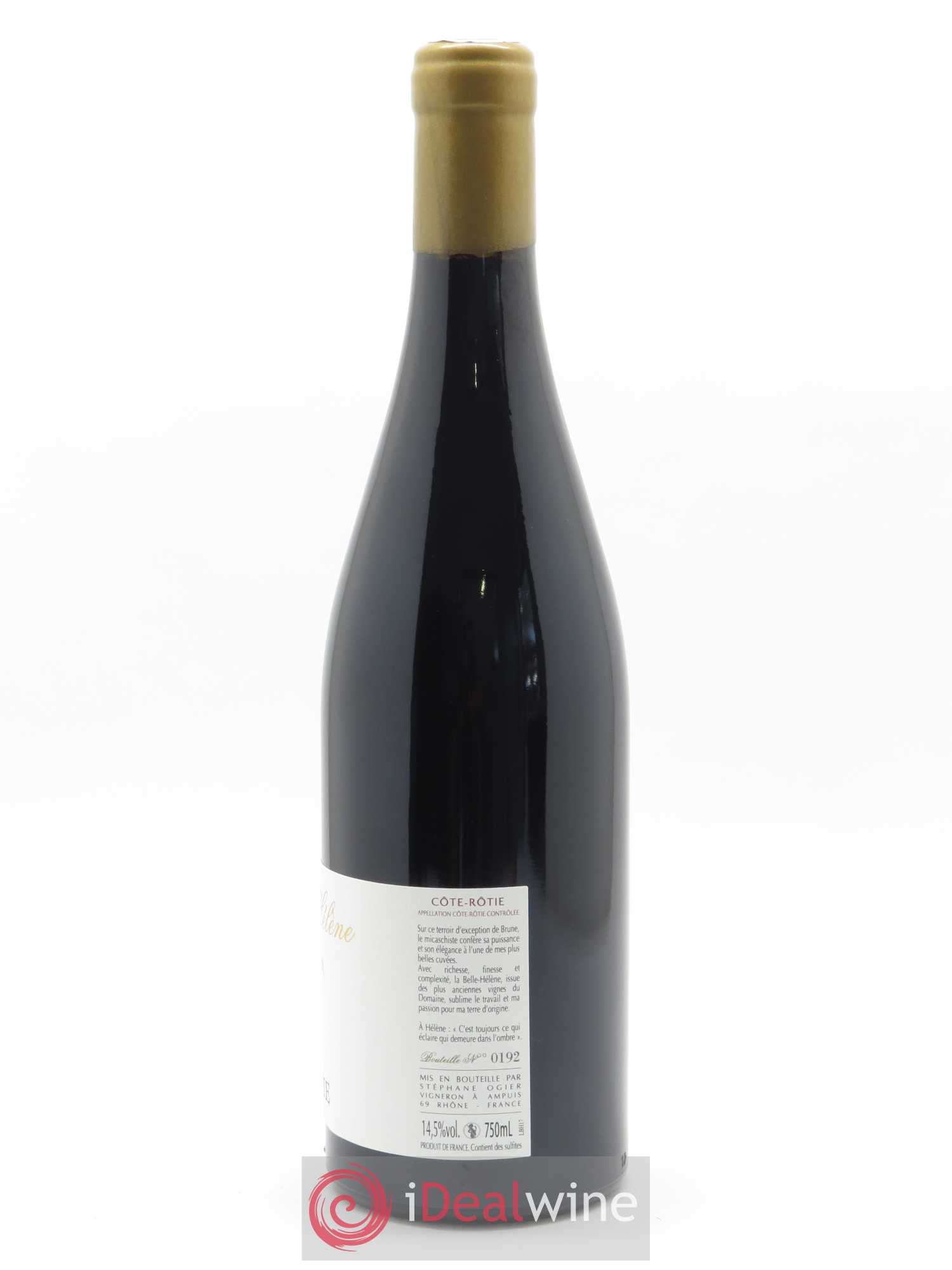 Côte-Rôtie La Belle Hélène Stéphane Ogier 2017 - Lot de 1 bouteille - 1