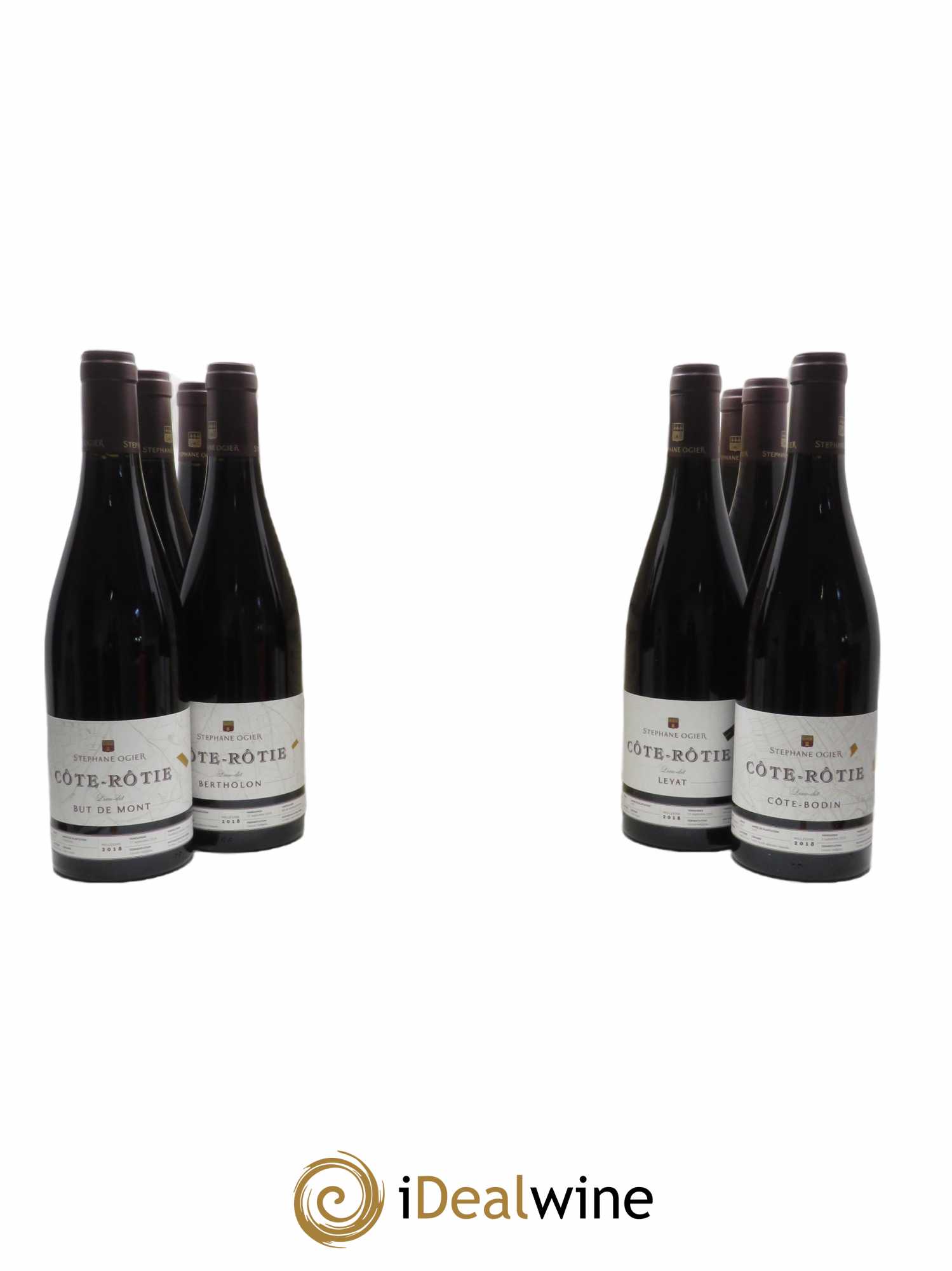 Coffret sélection Lieux-Dits 2018 Stéphane Ogier  2018 - Lot de 1 bouteille - 1