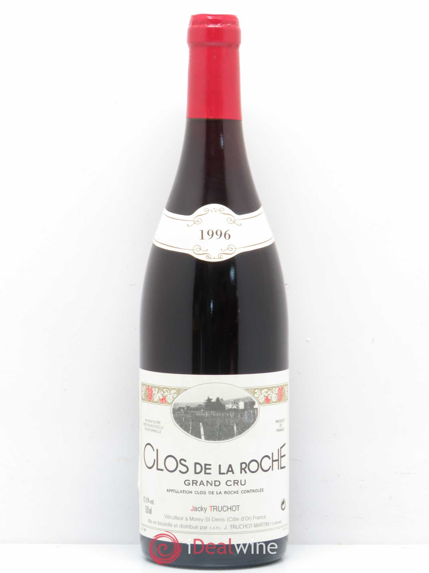 Clos de la Roche Grand Cru Jacky Truchot 1996 - Lot de 1 bouteille - 0