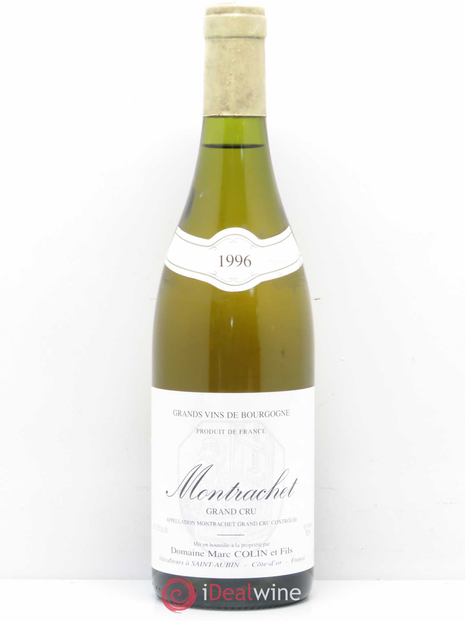 Montrachet Grand Cru Marc Colin & Fils 1996 - Lot de 1 bouteille - 0
