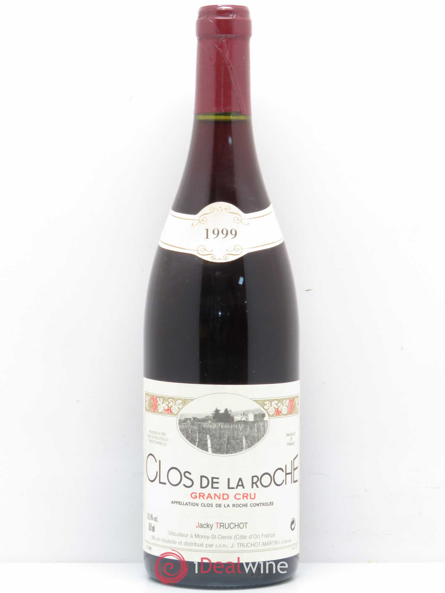 Clos de la Roche Grand Cru Jacky Truchot 1999 - Lot de 1 bouteille - 0