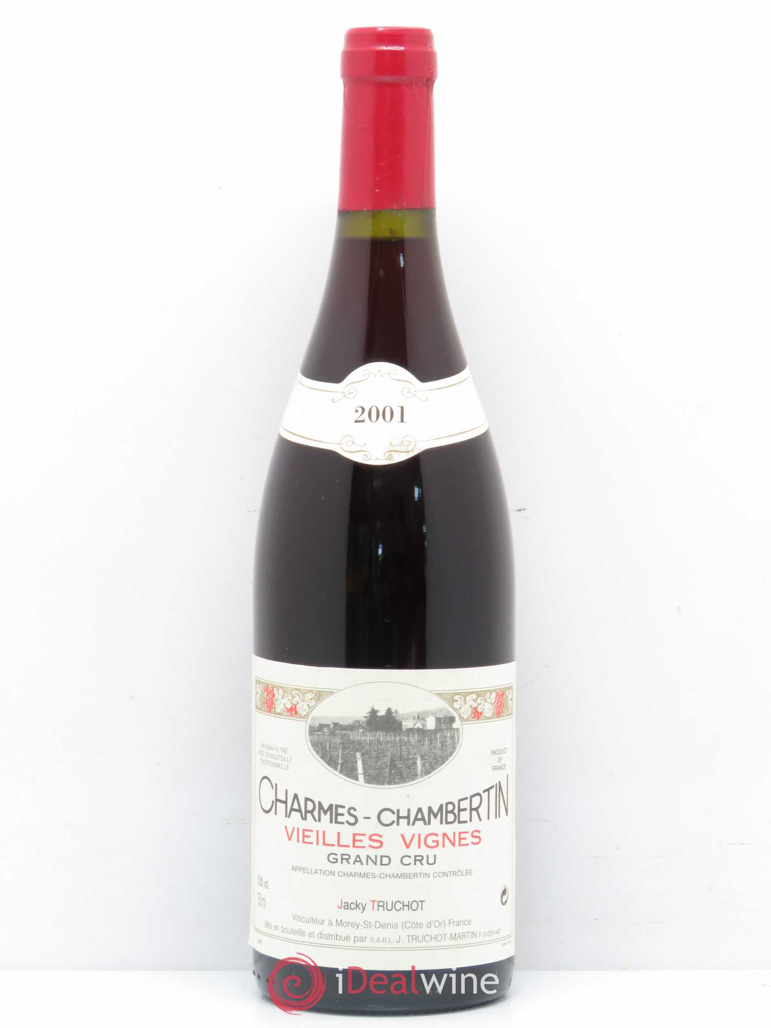 Charmes-Chambertin Grand Cru Vieilles Vignes Jacky Truchot 2001 - Lot de 1 bouteille - 0