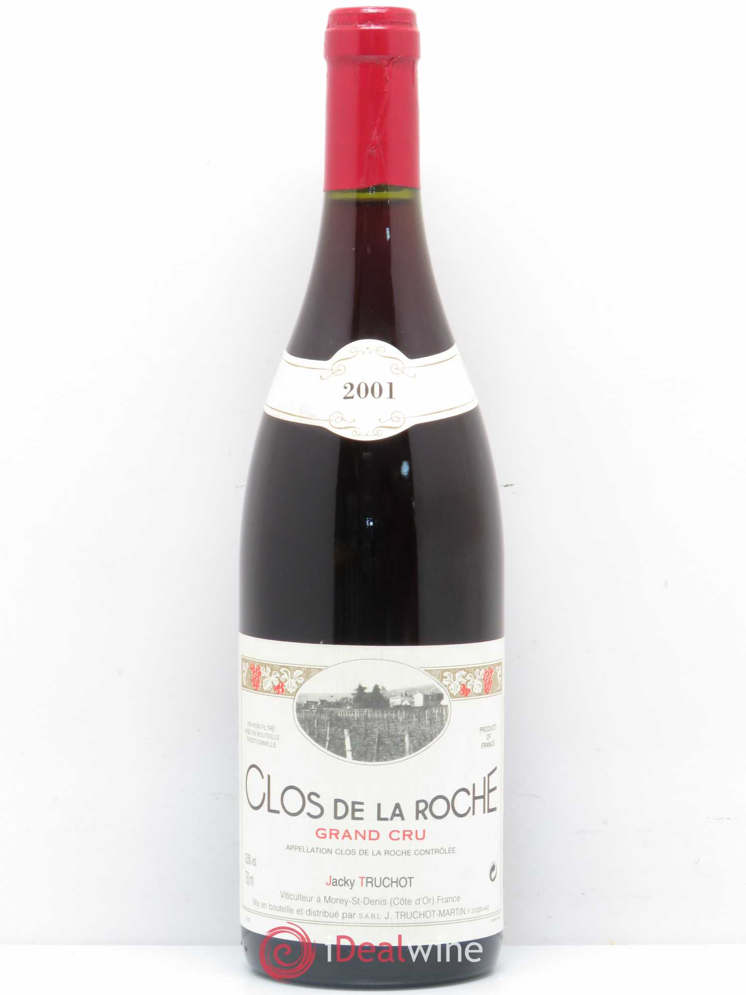 Clos de la Roche Grand Cru Jacky Truchot 2001 - Lot de 1 bouteille - 0