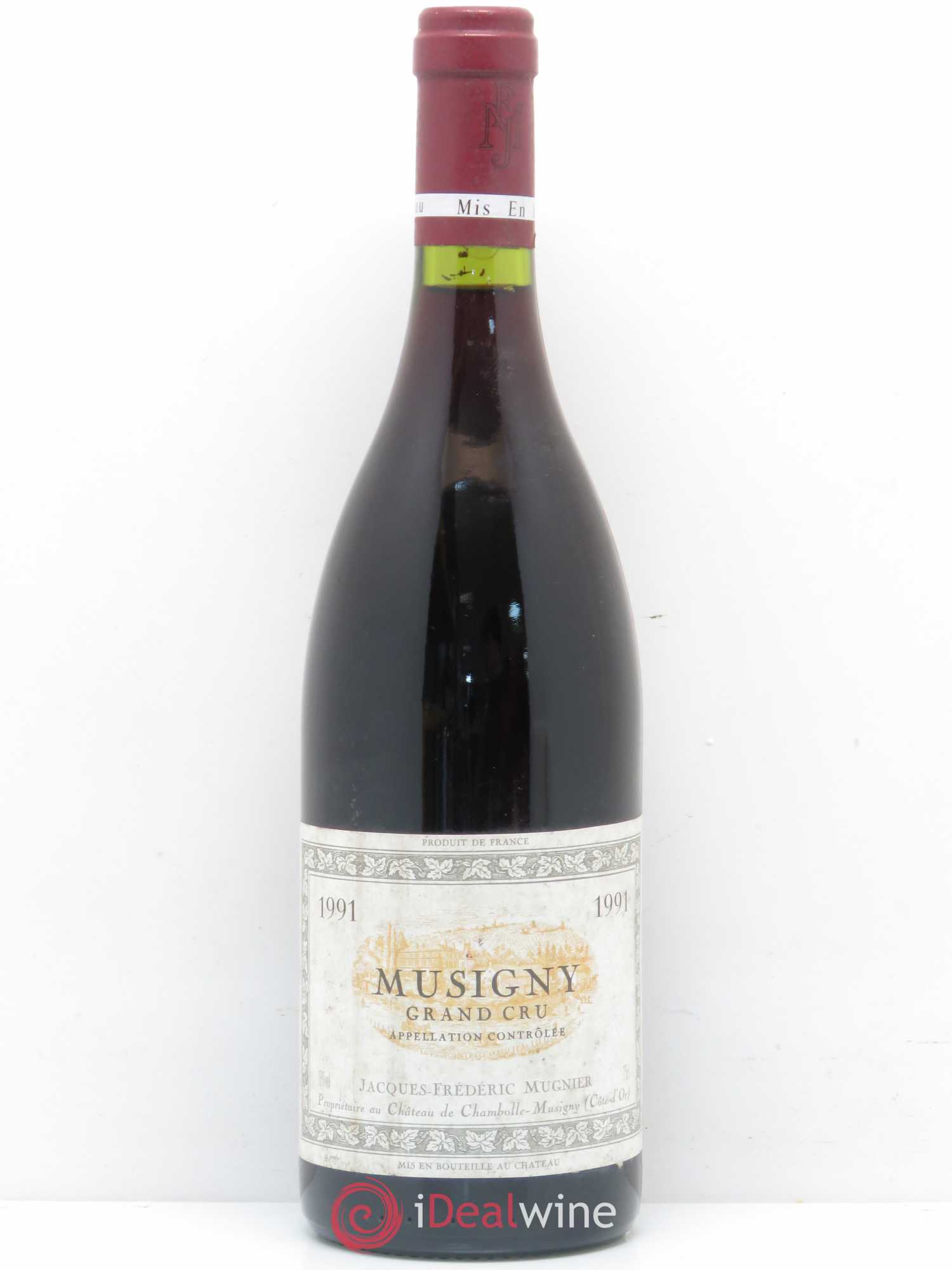 Musigny Grand Cru Jacques-Frédéric Mugnier 1991 - Lot de 1 bouteille - 0
