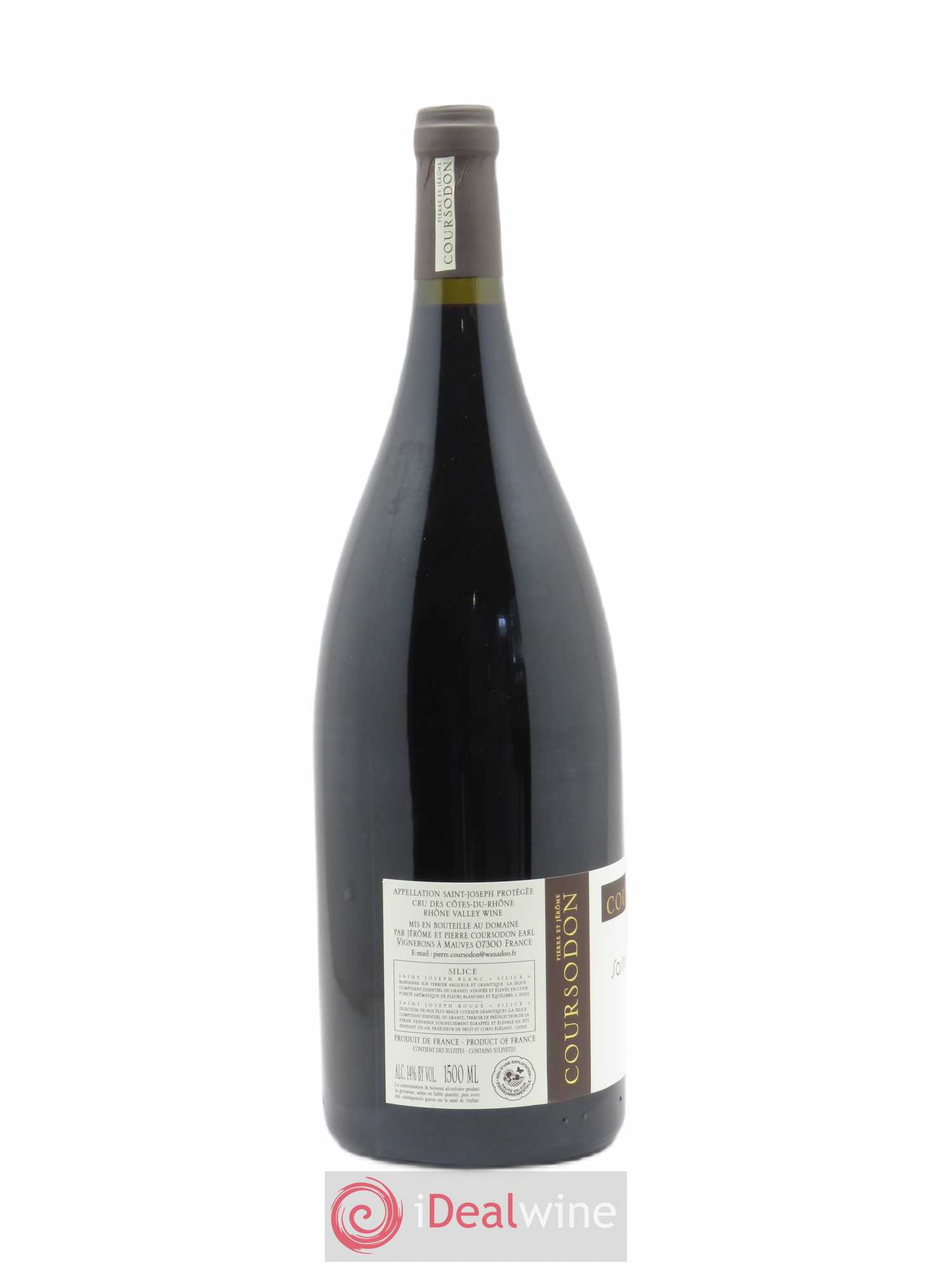 Saint-Joseph Silice Pierre et Jérôme Coursodon 2020 - Lot of 1 magnum - 1