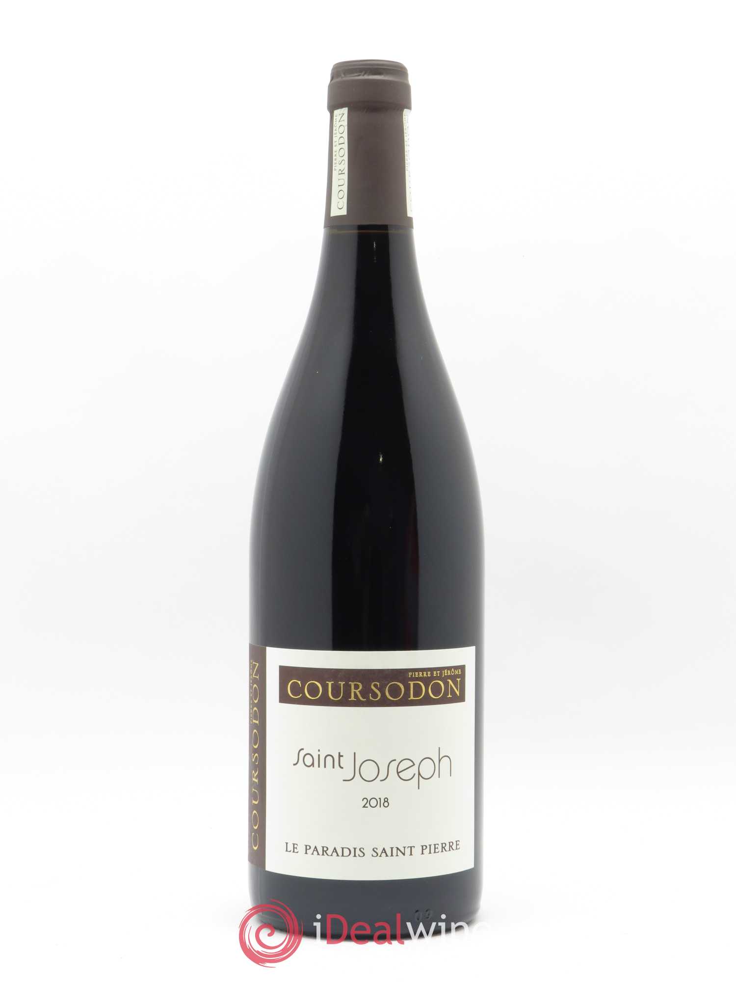 Saint-Joseph Le Paradis Saint-Pierre Pierre et Jérôme Coursodon 2018 - Lot de 1 bouteille - 0