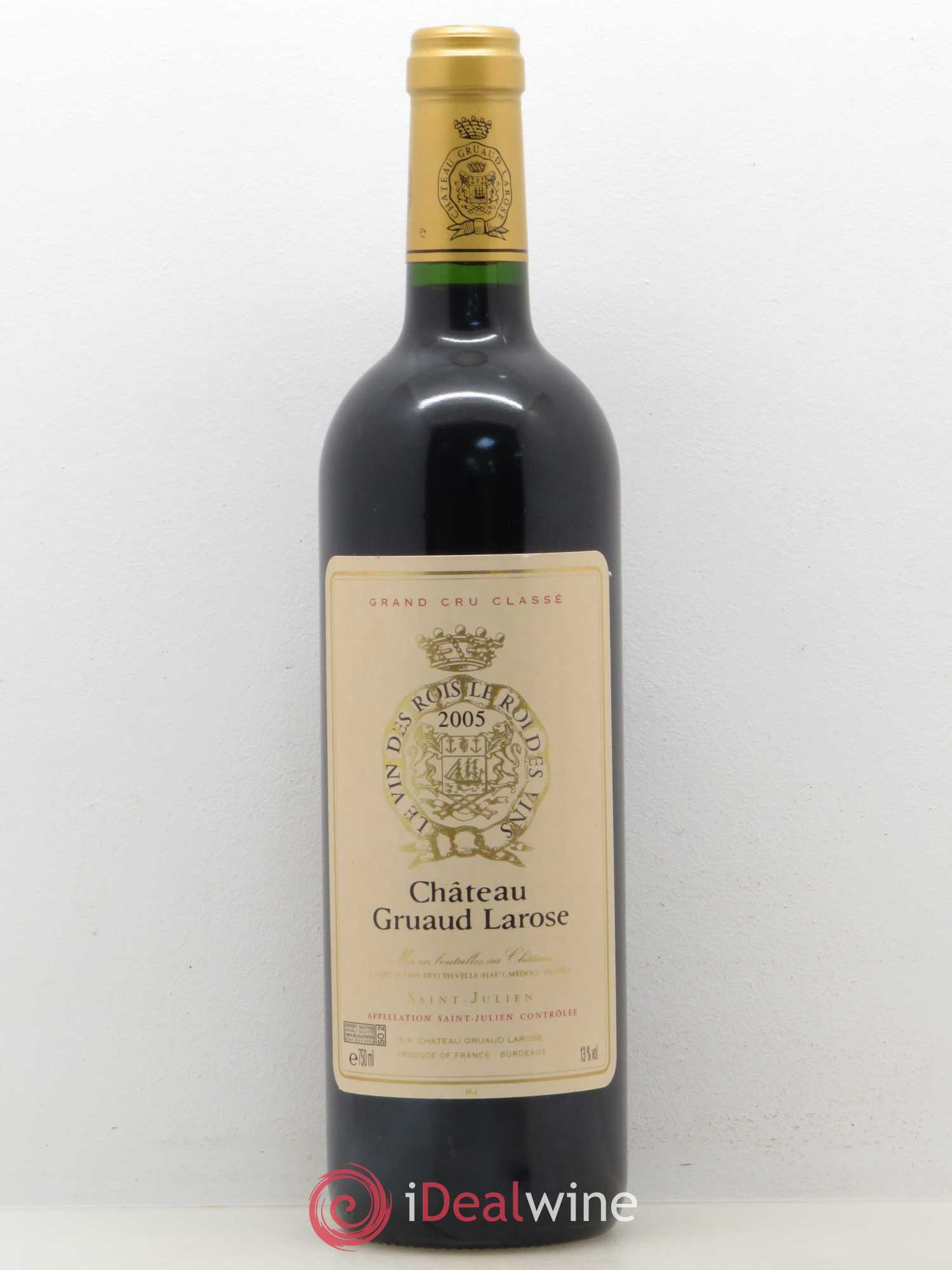 Château Gruaud Larose 2ème Grand Cru Classé 2005 - Lot de 1 bouteille - 0