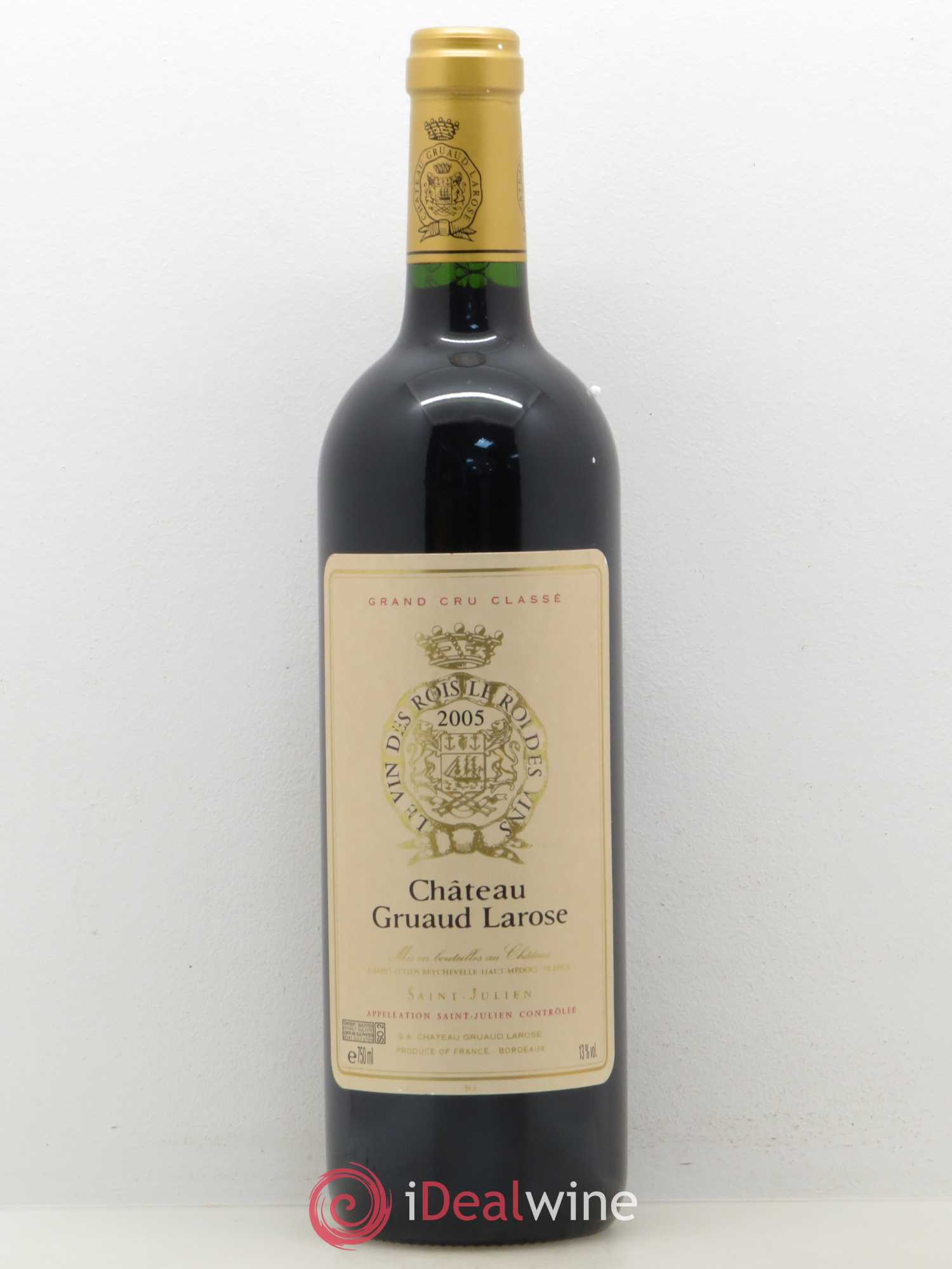 Château Gruaud Larose 2ème Grand Cru Classé 2005 - Lot de 1 bouteille - 0