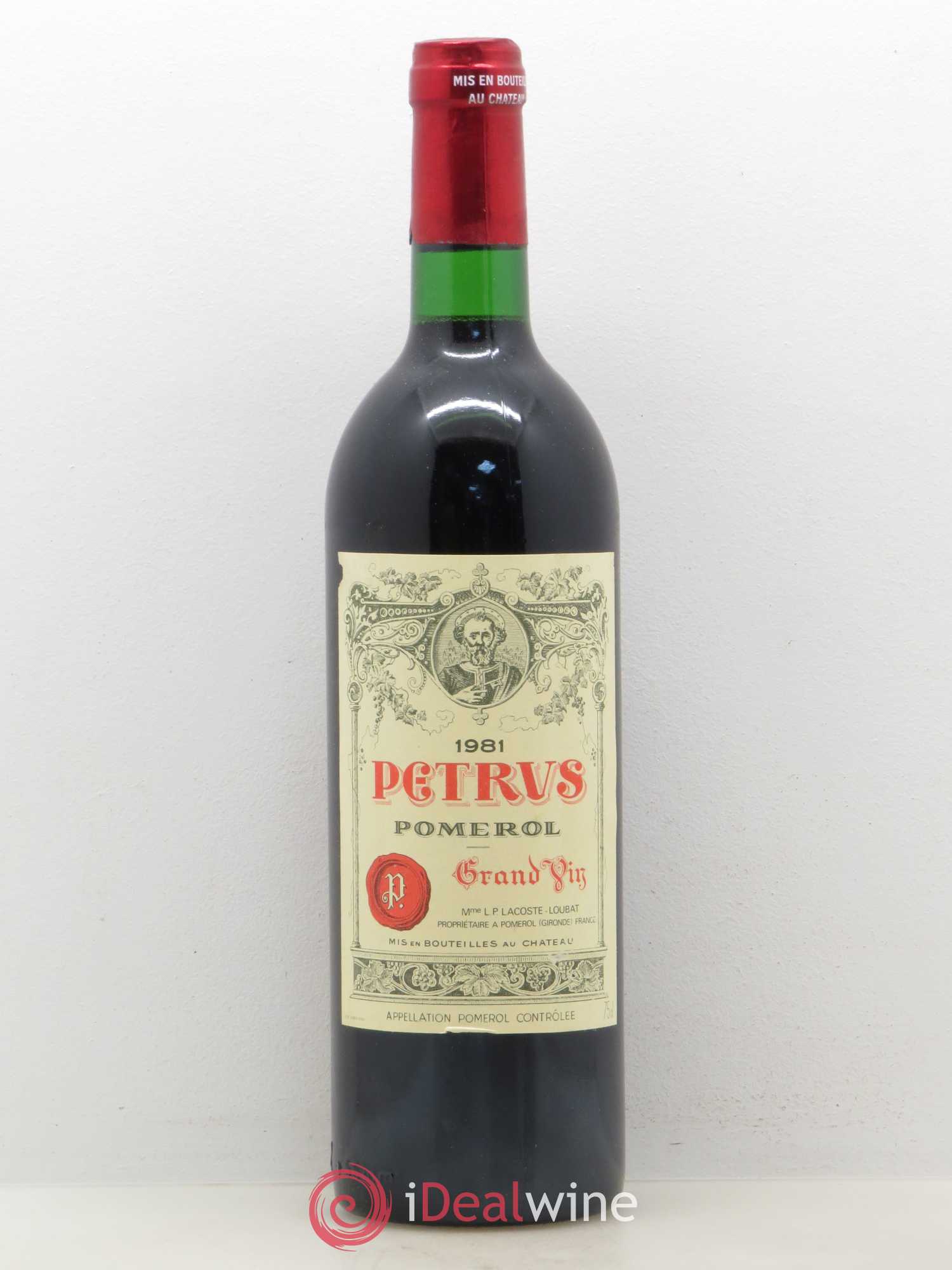 Petrus 1981 - Lot de 1 bouteille - 0