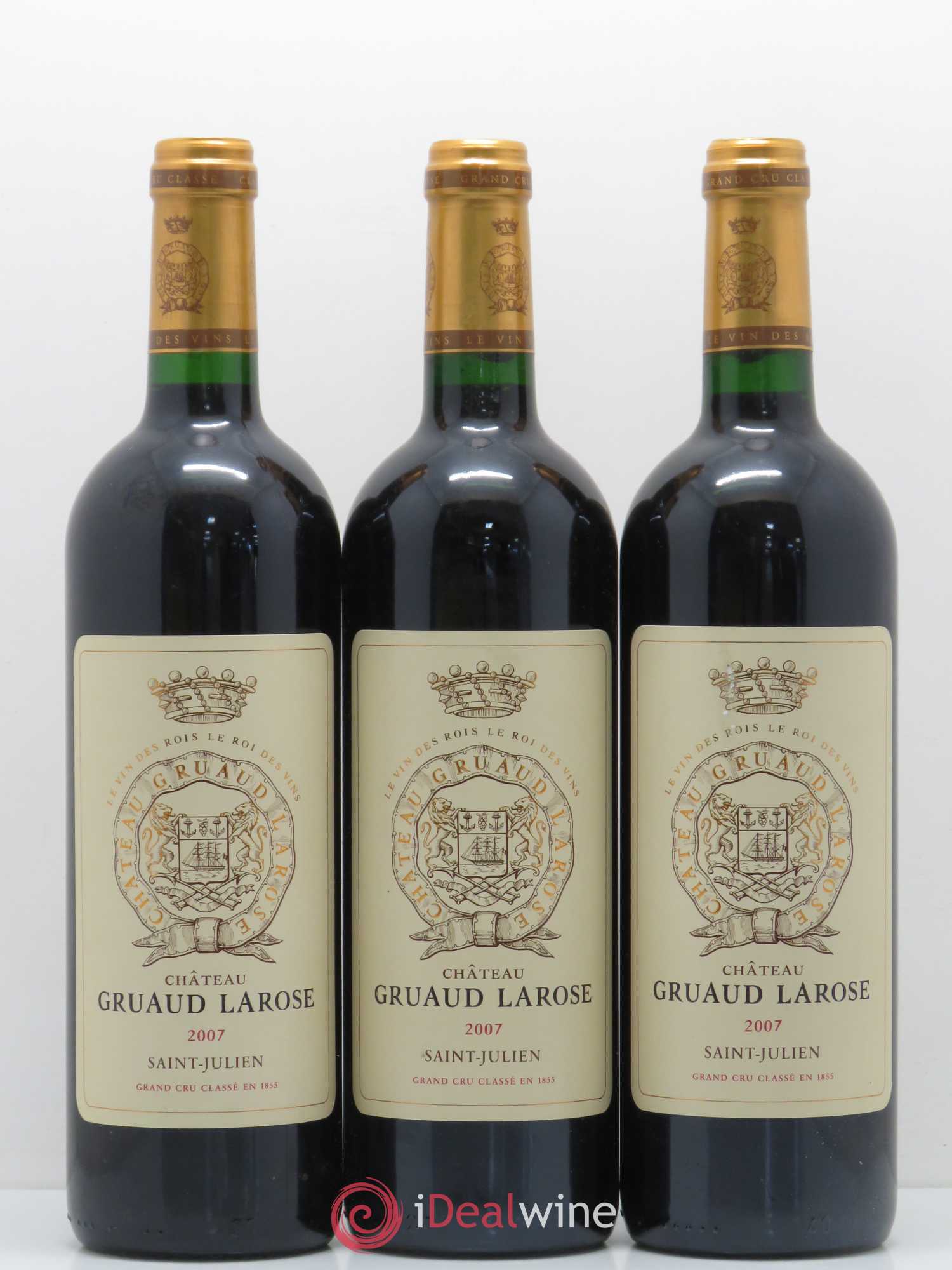 Château Gruaud Larose 2ème Grand Cru Classé 2007 - Lot de 12 bouteilles - 1