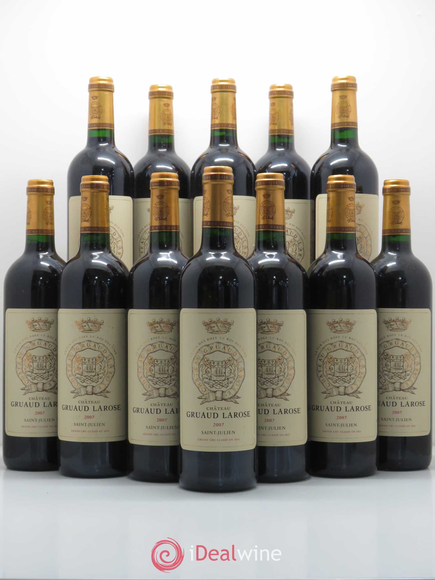 Château Gruaud Larose 2ème Grand Cru Classé 2007 - Lot de 12 bouteilles - 0