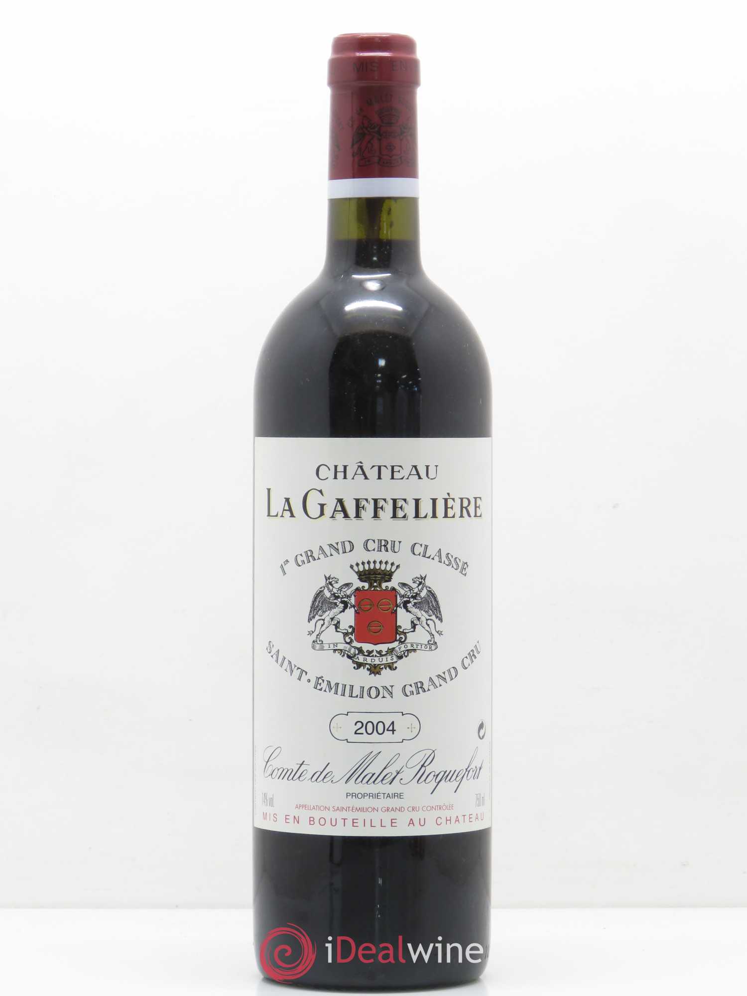 Château la Gaffelière 1er Grand Cru Classé B 2004 - Lot de 1 bouteille - 0