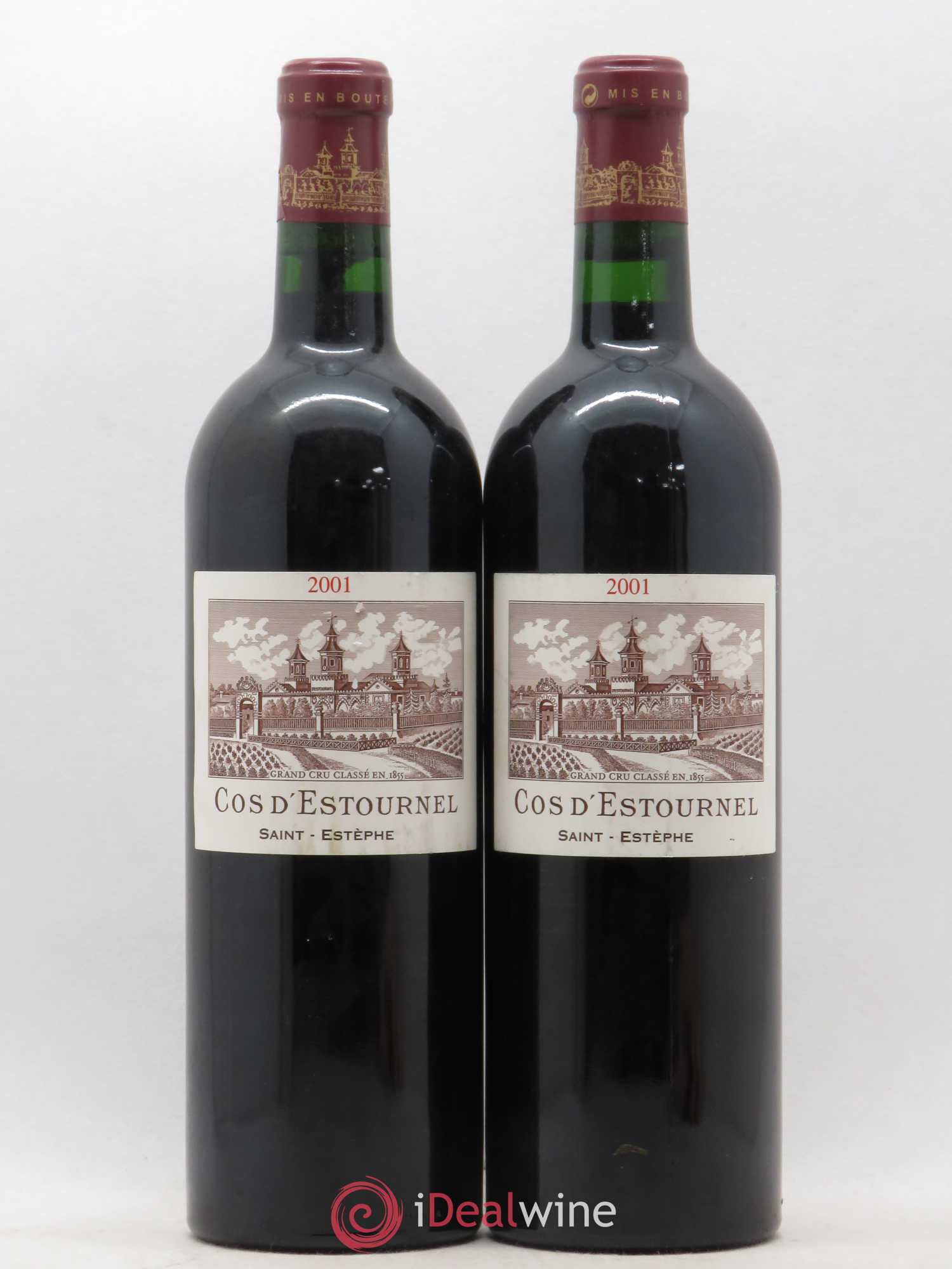 Cos d'Estournel 2ème Grand Cru Classé 2001 - Lot de 2 bouteilles - 0