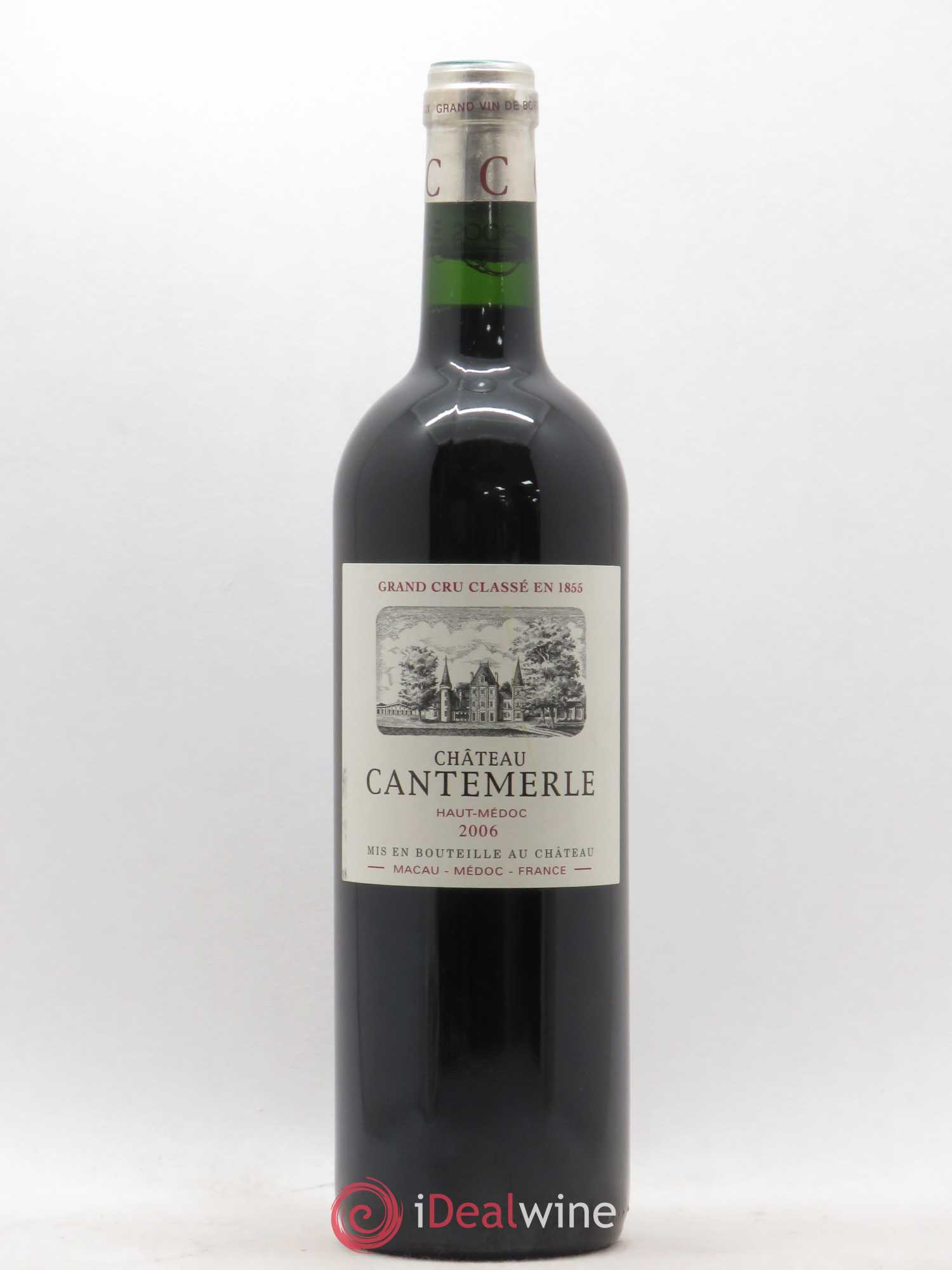 Château Cantemerle 5ème Grand Cru Classé 2006 - Lot de 1 bouteille - 0