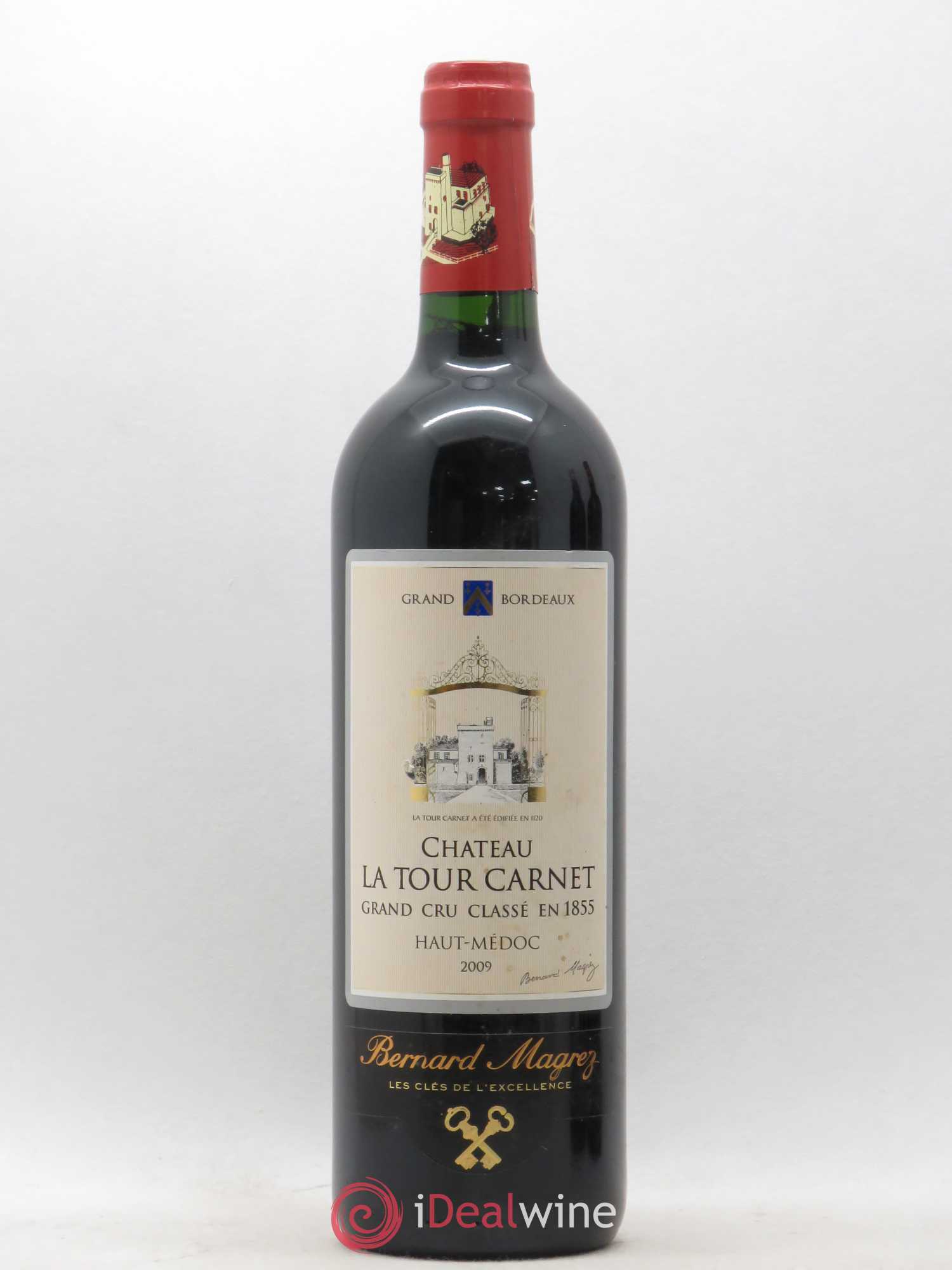 Château la Tour Carnet 4ème Grand Cru Classé 2009 - Lot de 1 bouteille - 0