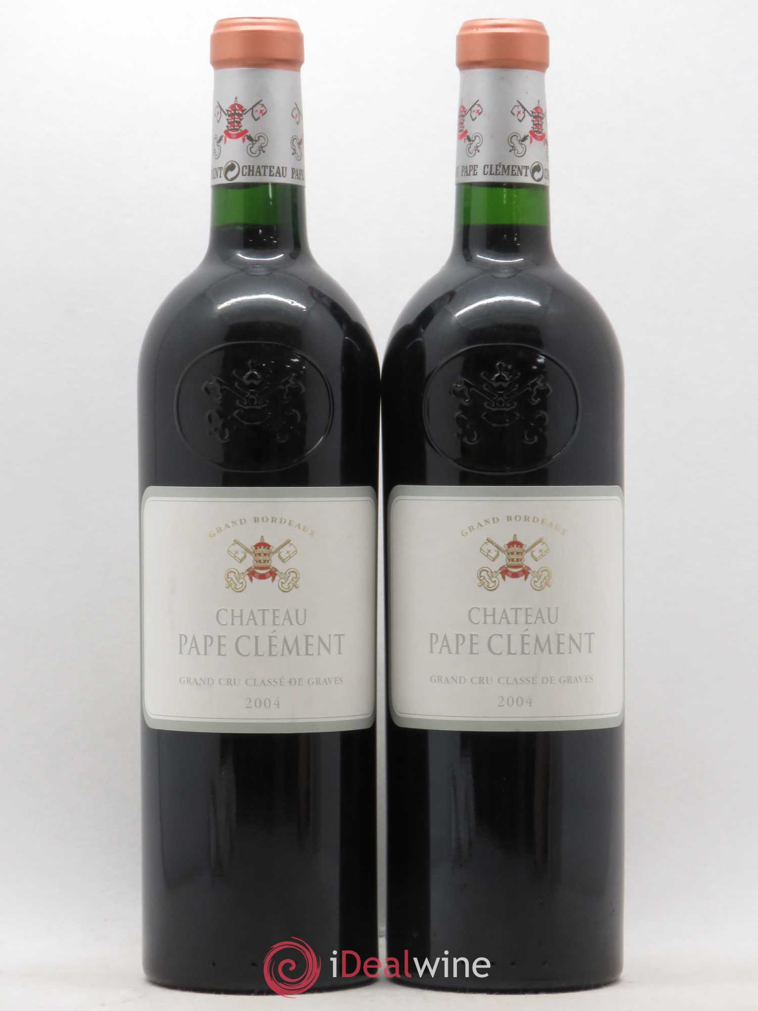 Château Pape Clément Cru Classé de Graves 2004 - Lot de 2 bouteilles - 0
