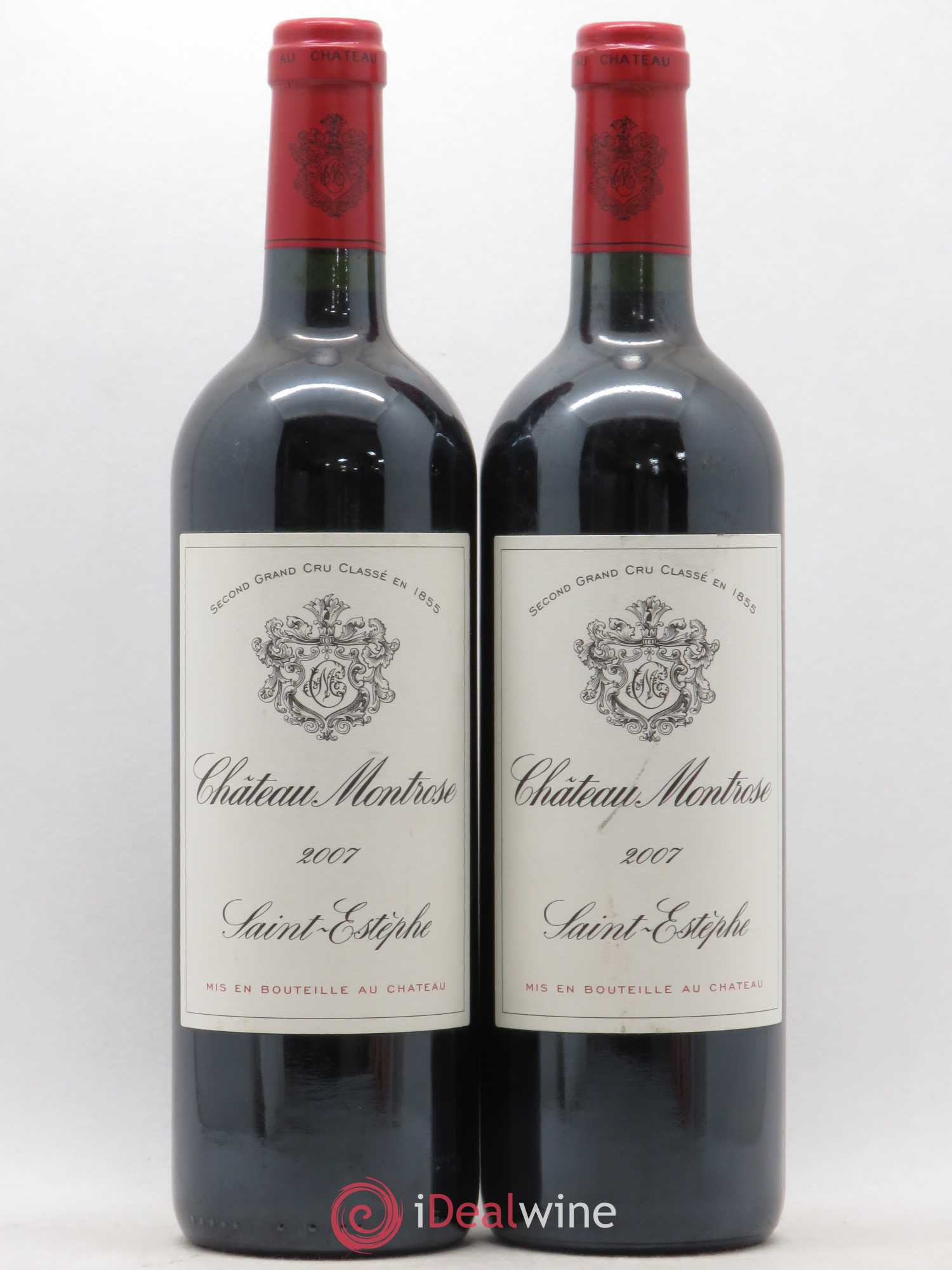 Château Montrose 2ème Grand Cru Classé 2007 - Lot de 2 bouteilles - 0
