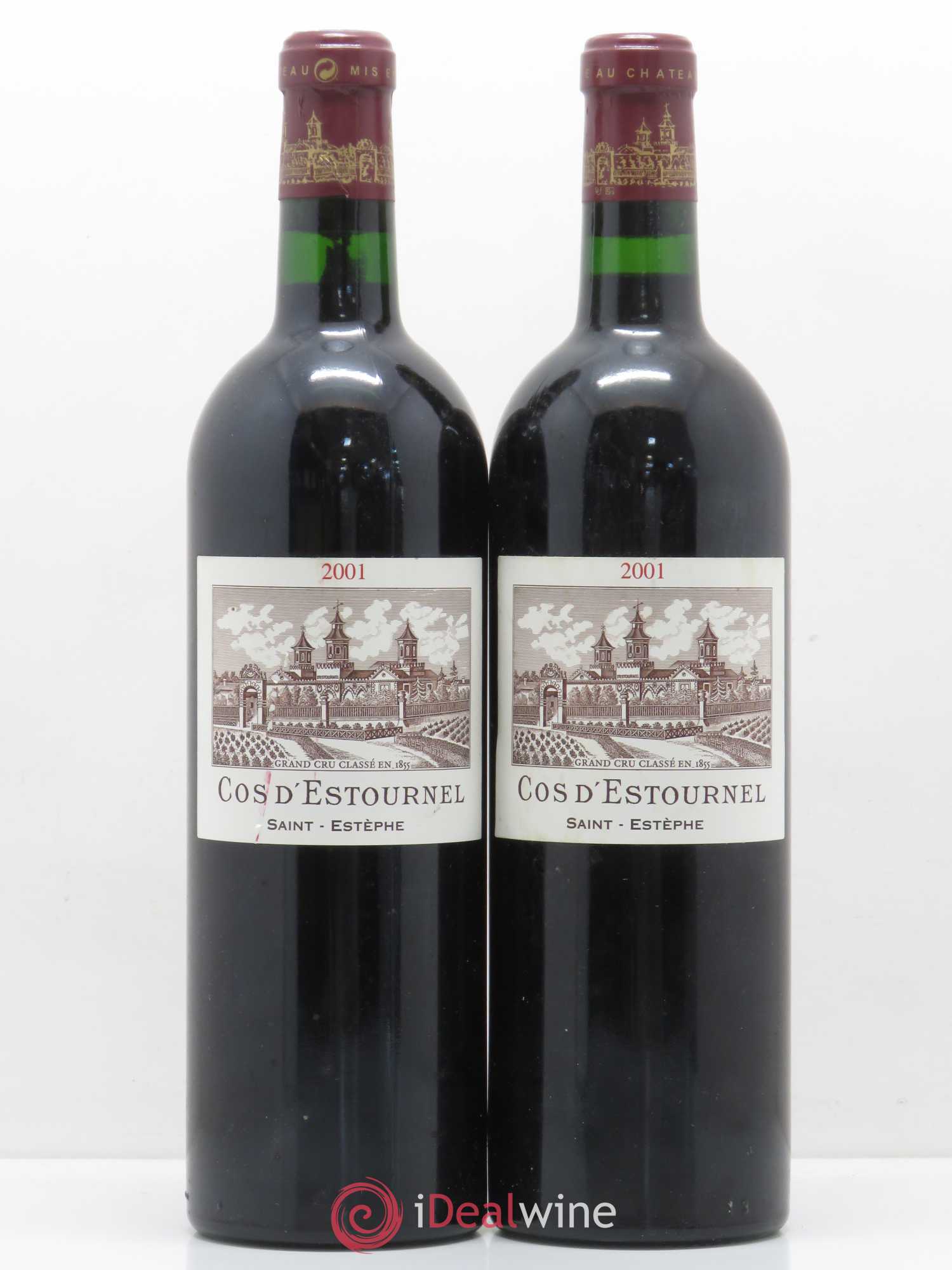 Cos d'Estournel 2ème Grand Cru Classé 2001 - Lot de 2 bouteilles - 0