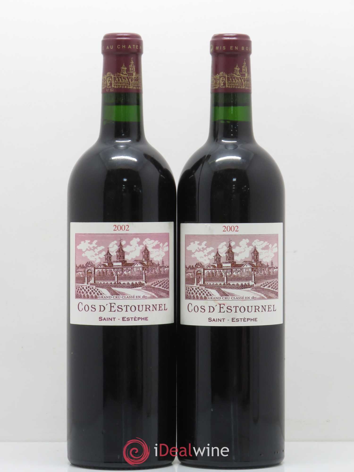 Cos d'Estournel 2ème Grand Cru Classé 2002 - Lot de 2 bouteilles - 0