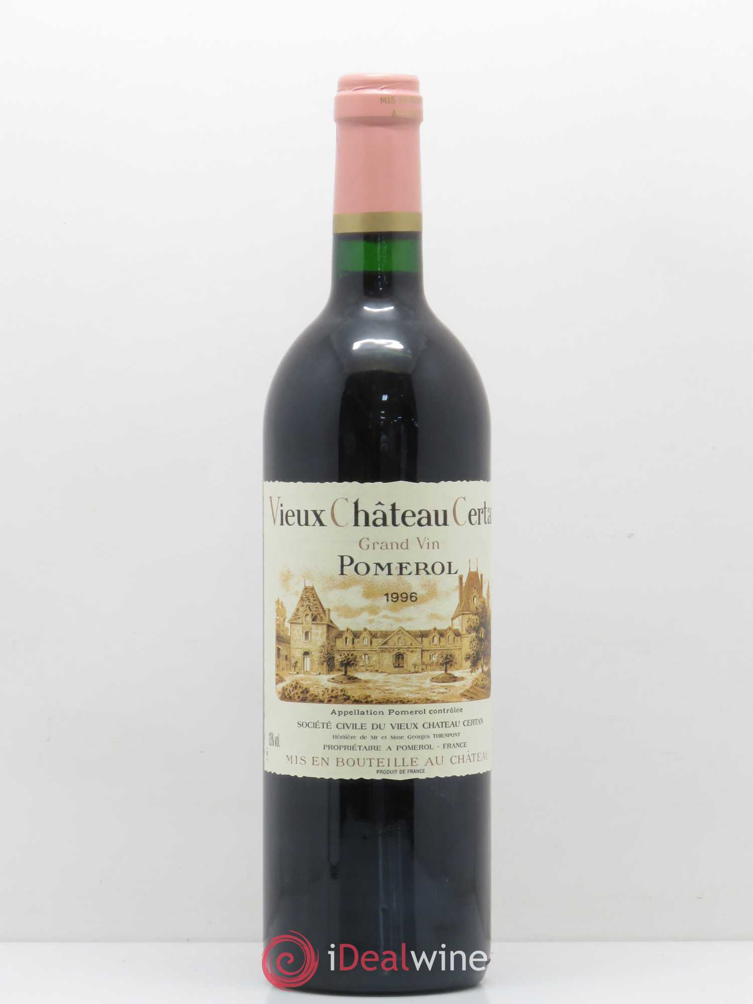 Vieux Château Certan 1996 - Lot de 1 bouteille - 0