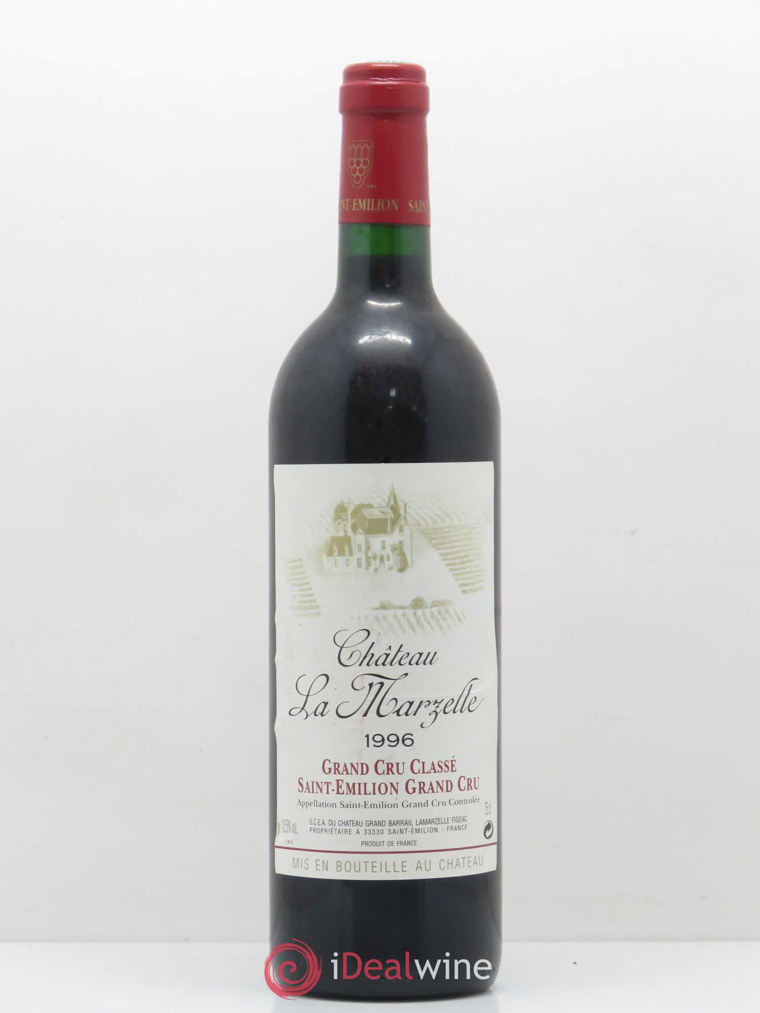 Château La Croix Figeac (Lamarzelle) 1996 - Lot de 1 bouteille - 0