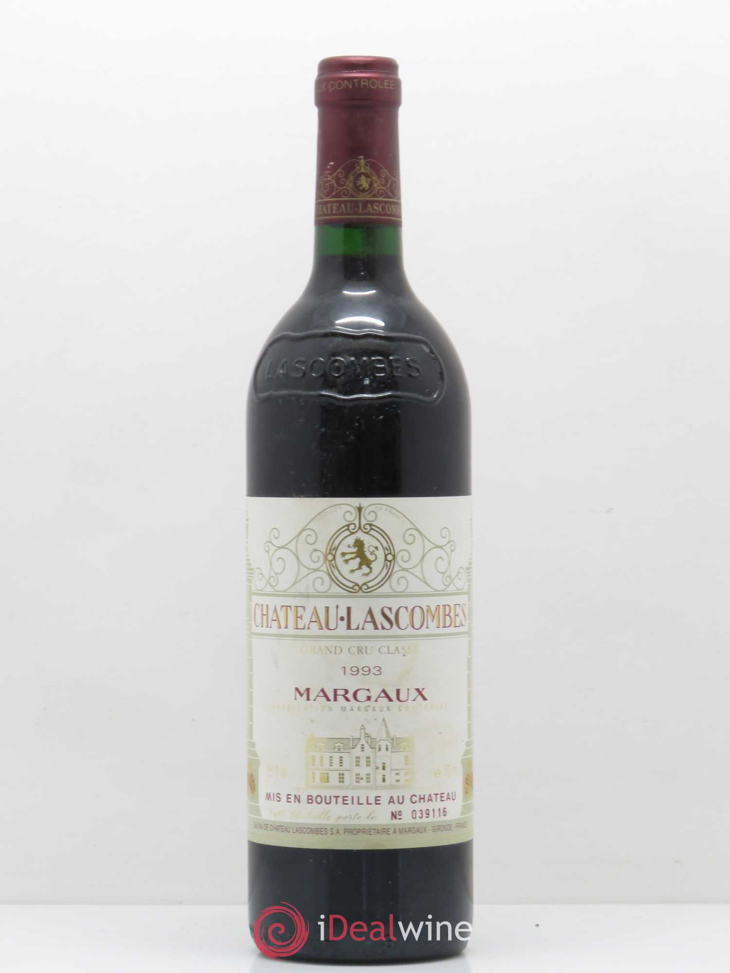 Château Lascombes 2ème Grand Cru Classé 1993 - Lot de 1 bouteille - 0