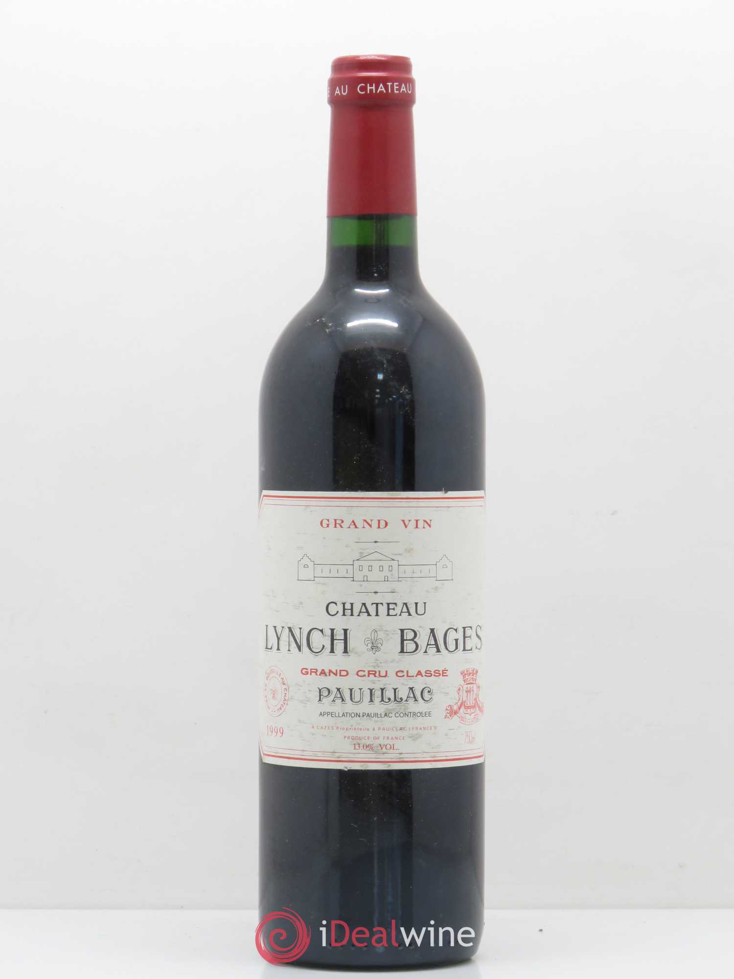 Château Lynch Bages 5ème Grand Cru Classé 1999 - Lot de 1 bouteille - 0