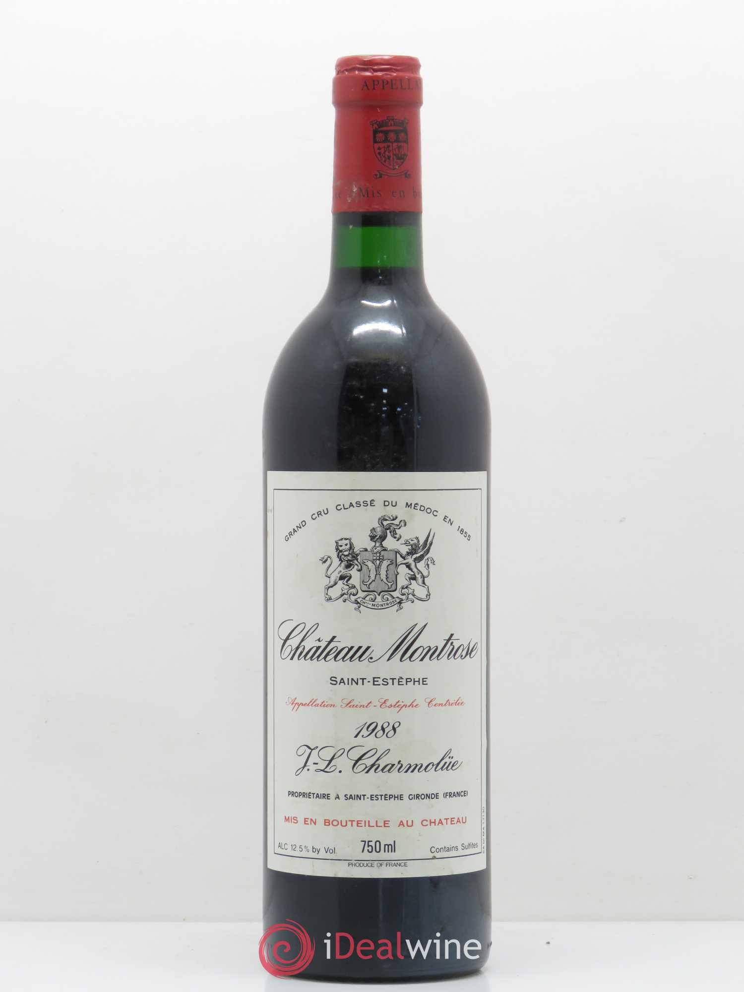Château Montrose 2ème Grand Cru Classé 1988 - Lot de 1 bouteille - 0