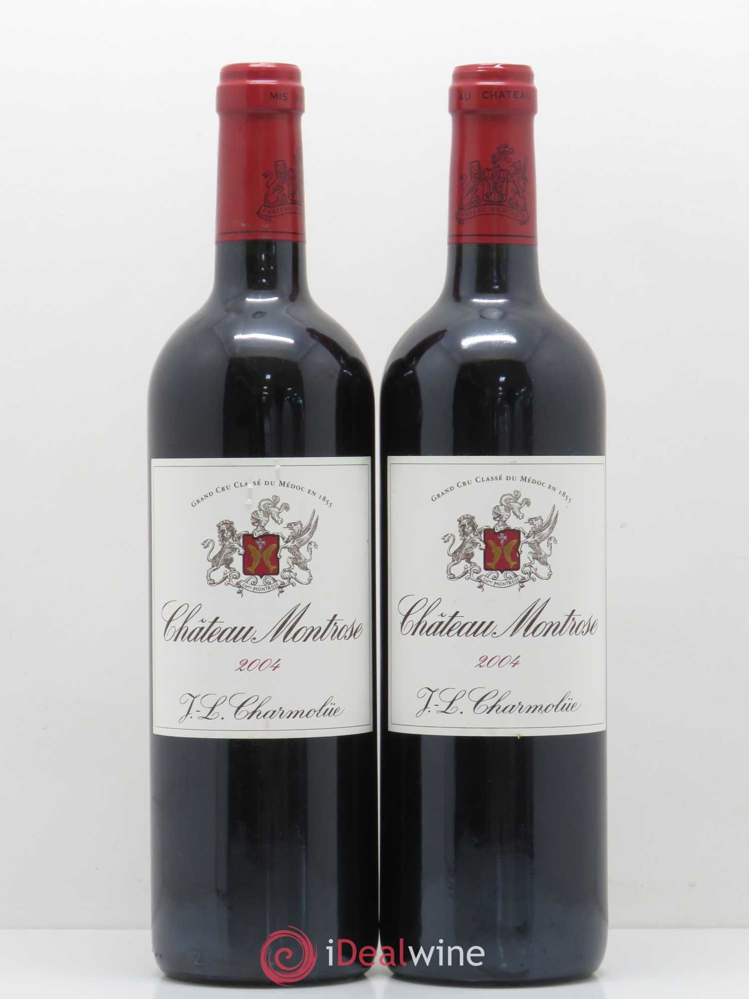 Château Montrose 2ème Grand Cru Classé 2004 - Lot de 2 bouteilles - 0