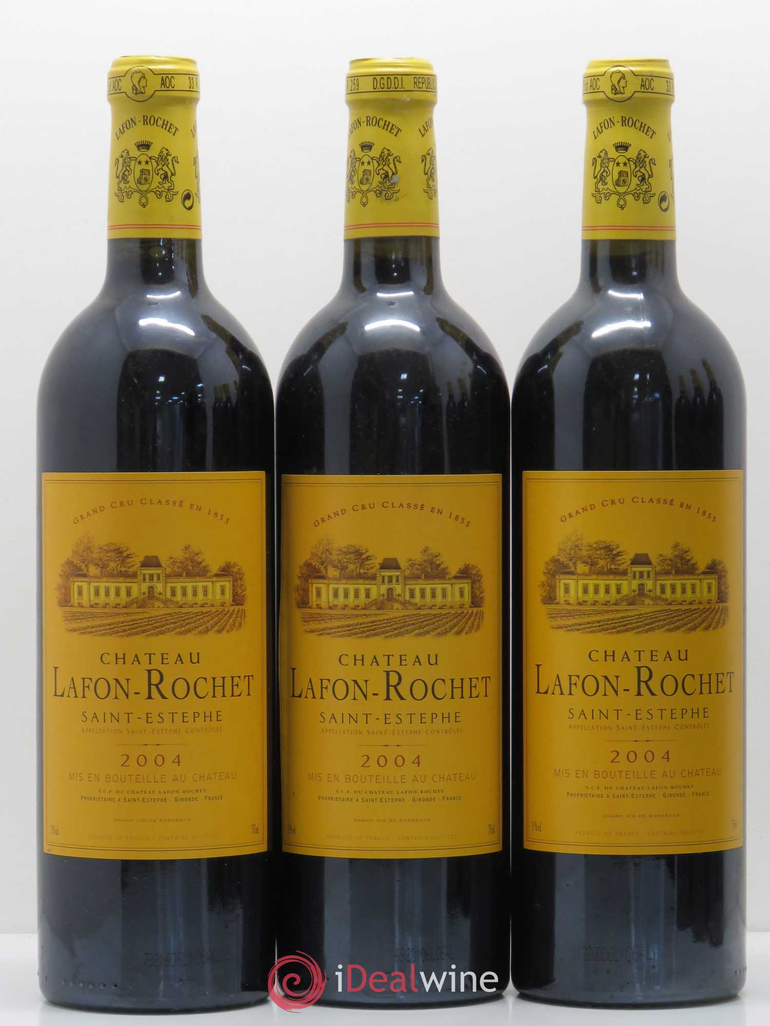 Château Lafon Rochet 4ème Grand Cru Classé 2004 - Lot of 6 bottles - 1