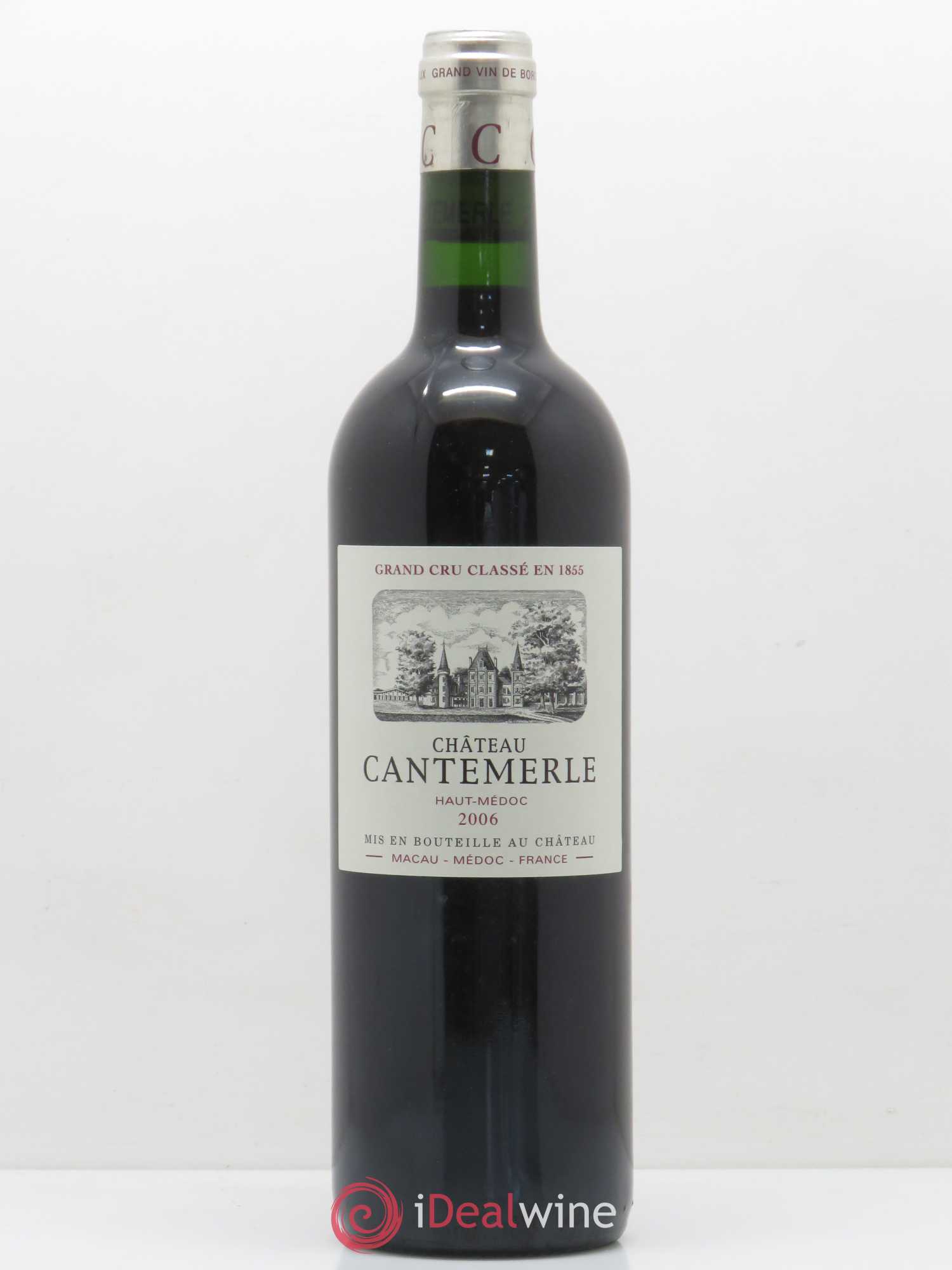 Château Cantemerle 5ème Grand Cru Classé 2006 - Lot de 1 bouteille - 0