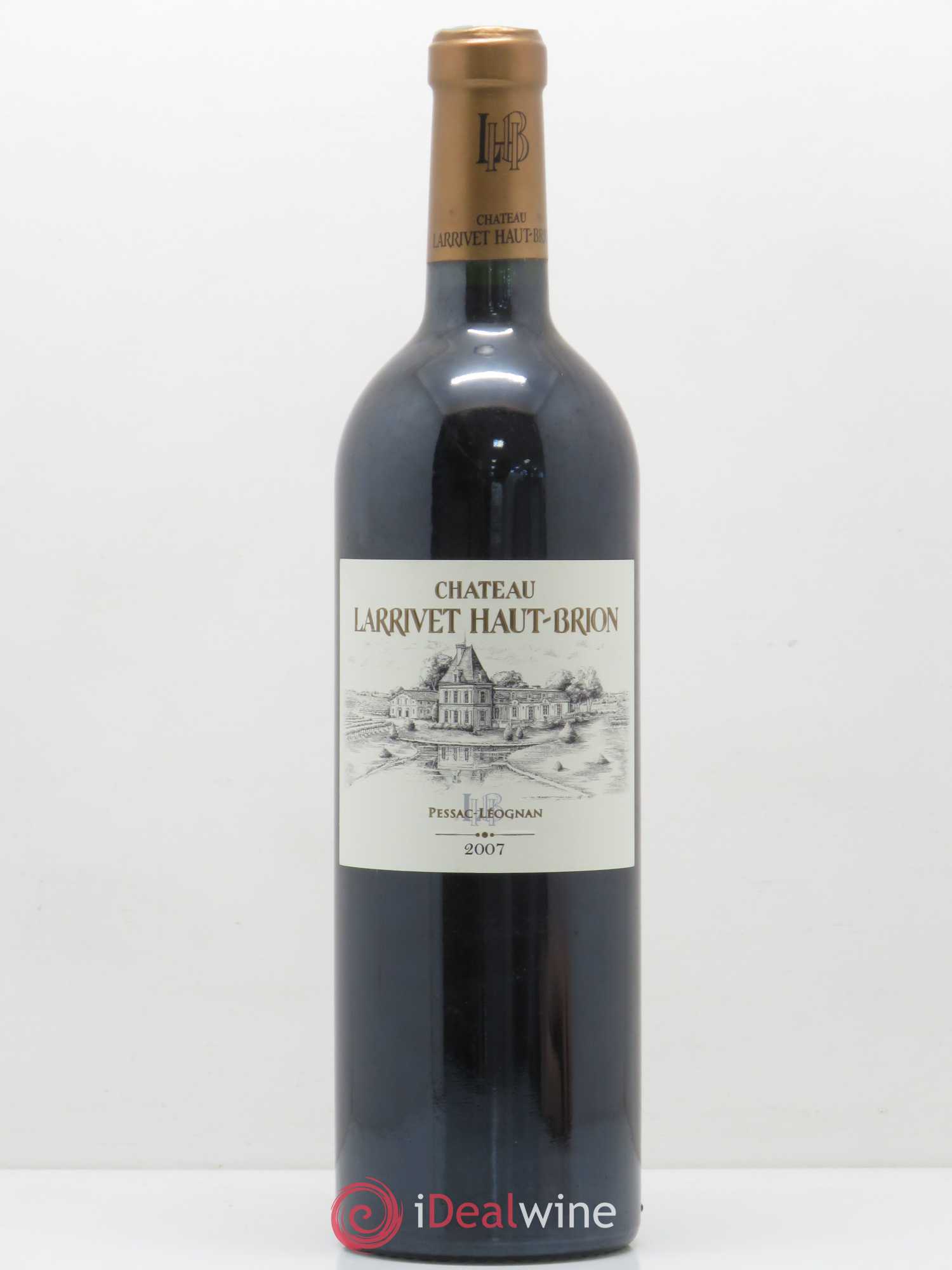 Château Larrivet Haut-Brion 2007 - Lot de 1 bouteille - 0