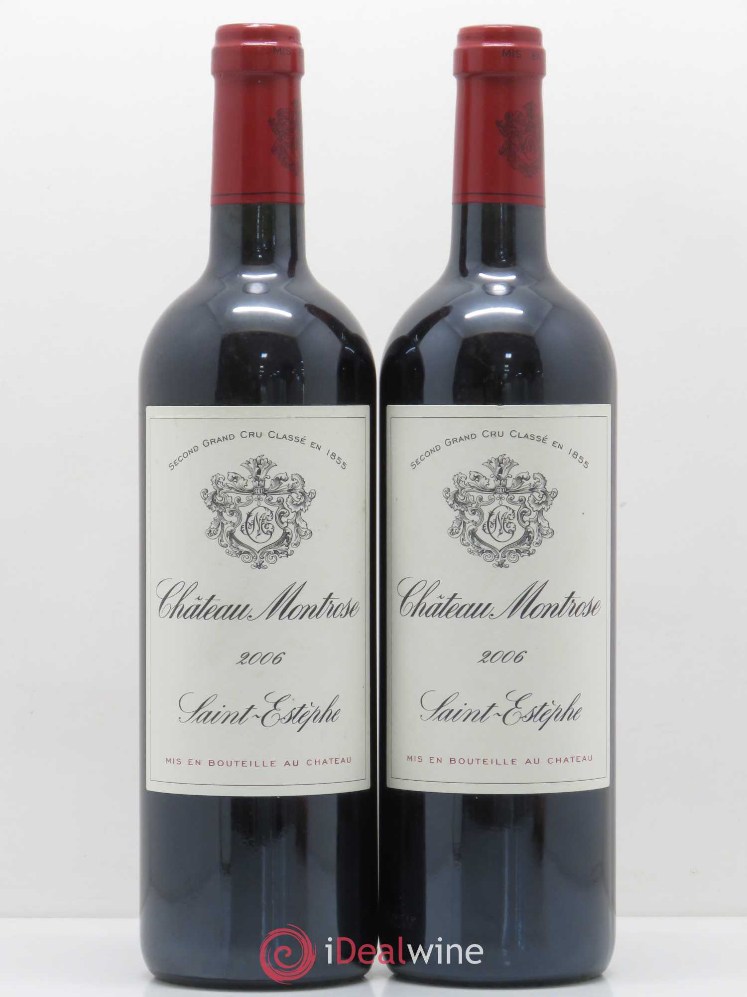 Château Montrose 2ème Grand Cru Classé 2006 - Lot de 2 bouteilles - 0