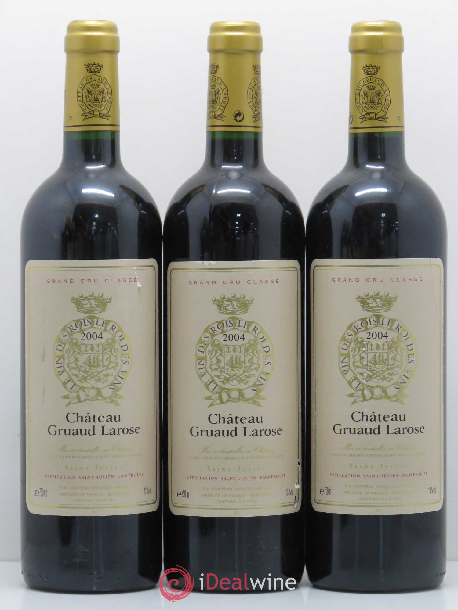 Château Gruaud Larose 2ème Grand Cru Classé 2004 - Lot de 6 bouteilles - 2