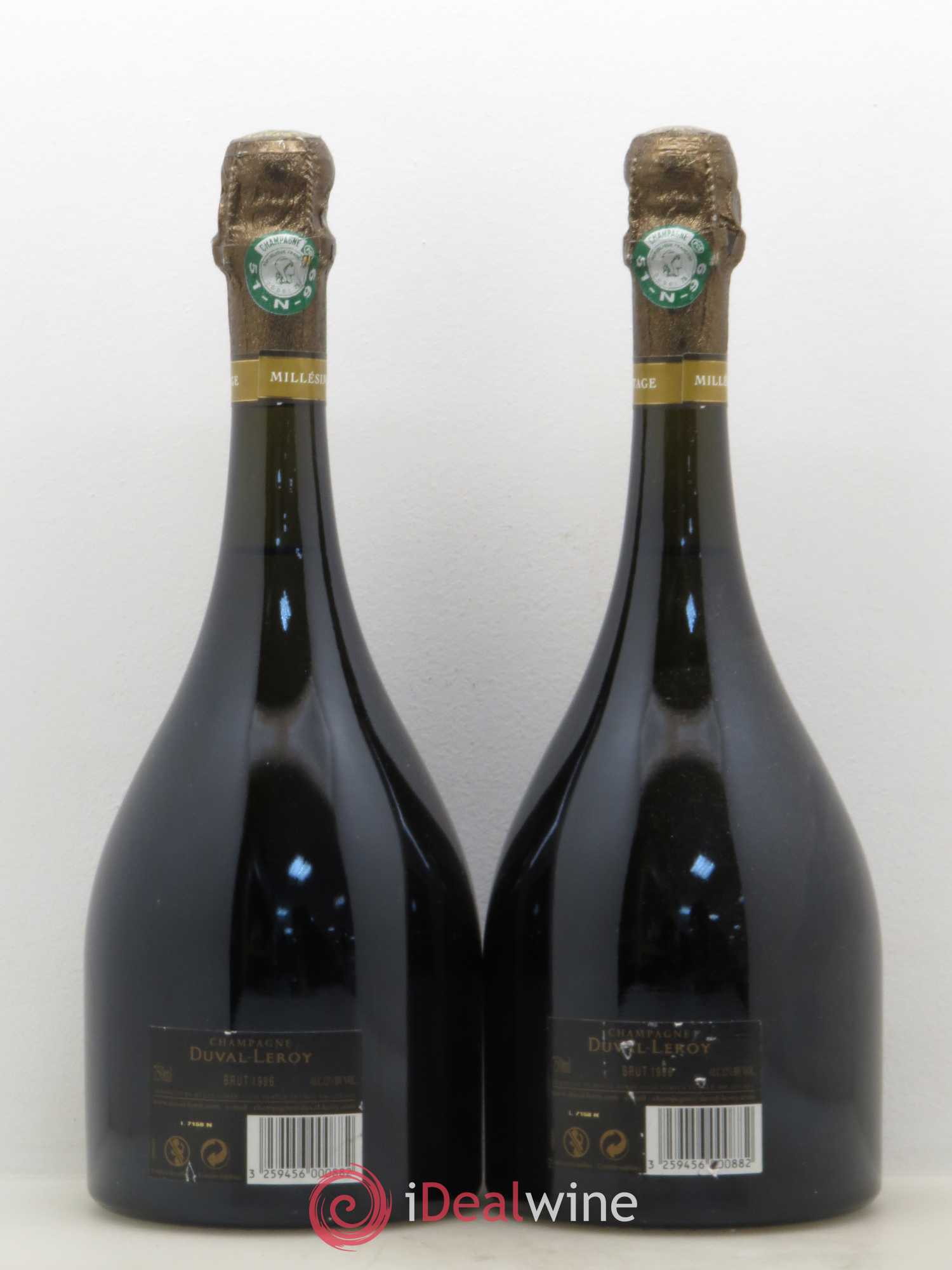 Champagne Duval Leroy Cuvée Femme de Champagne 1996 - Posten von 2 Flaschen - 1