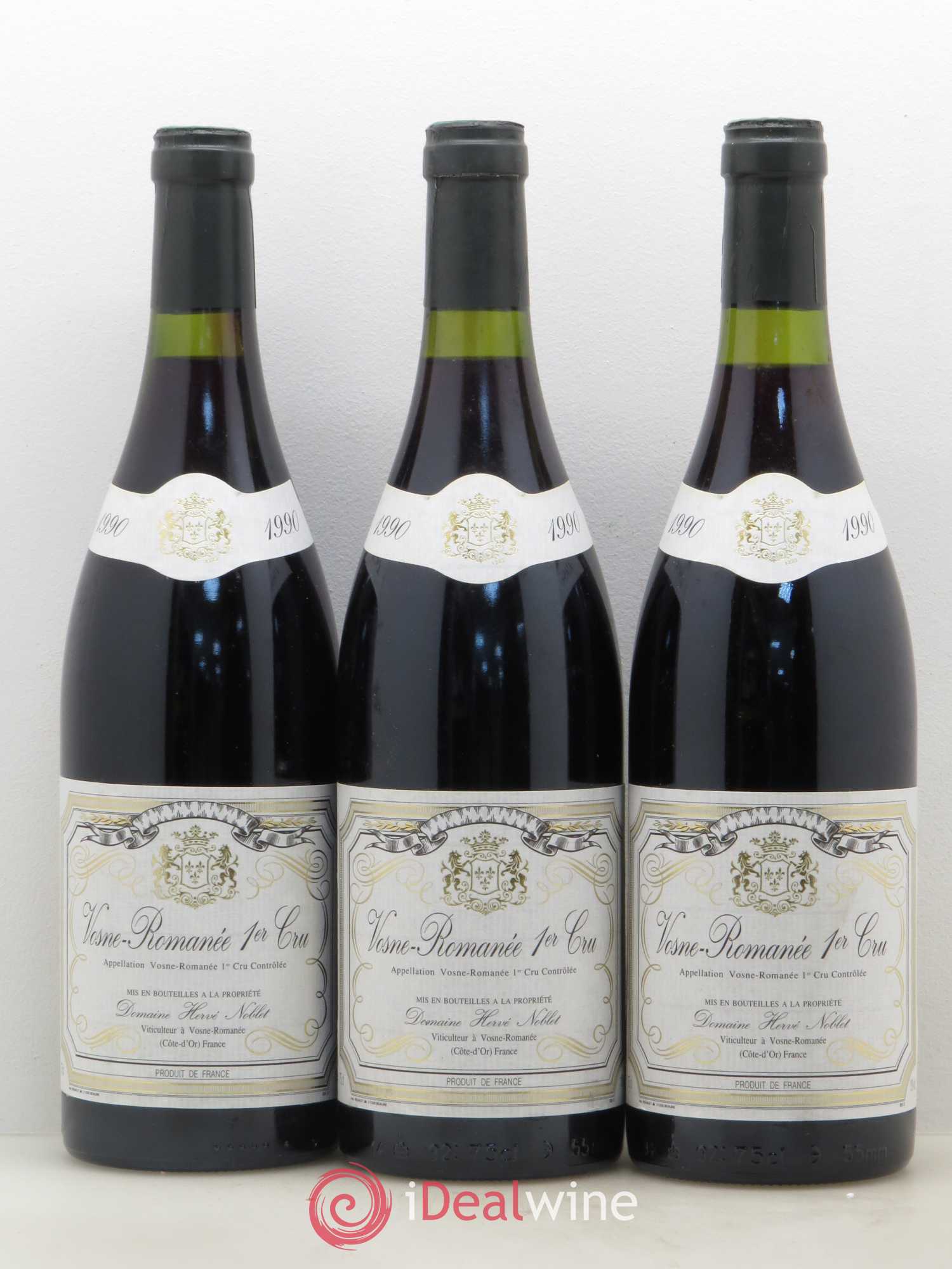 Vosne-Romanée 1er Cru Domaine Noblet 1990 - Lot de 6 bouteilles - 2