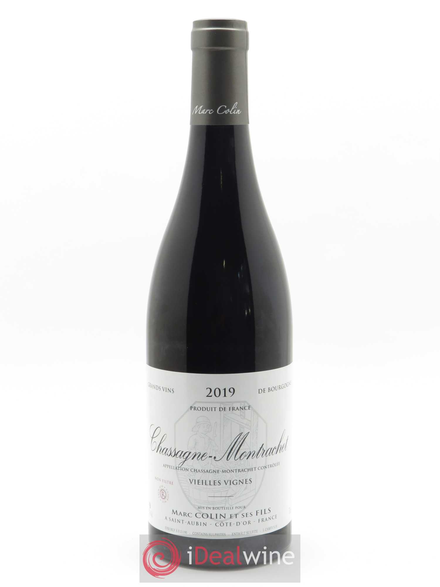 Chassagne-Montrachet Vieilles Vignes Marc Colin & Fils 2019 - Lot de 1 bouteille - 0