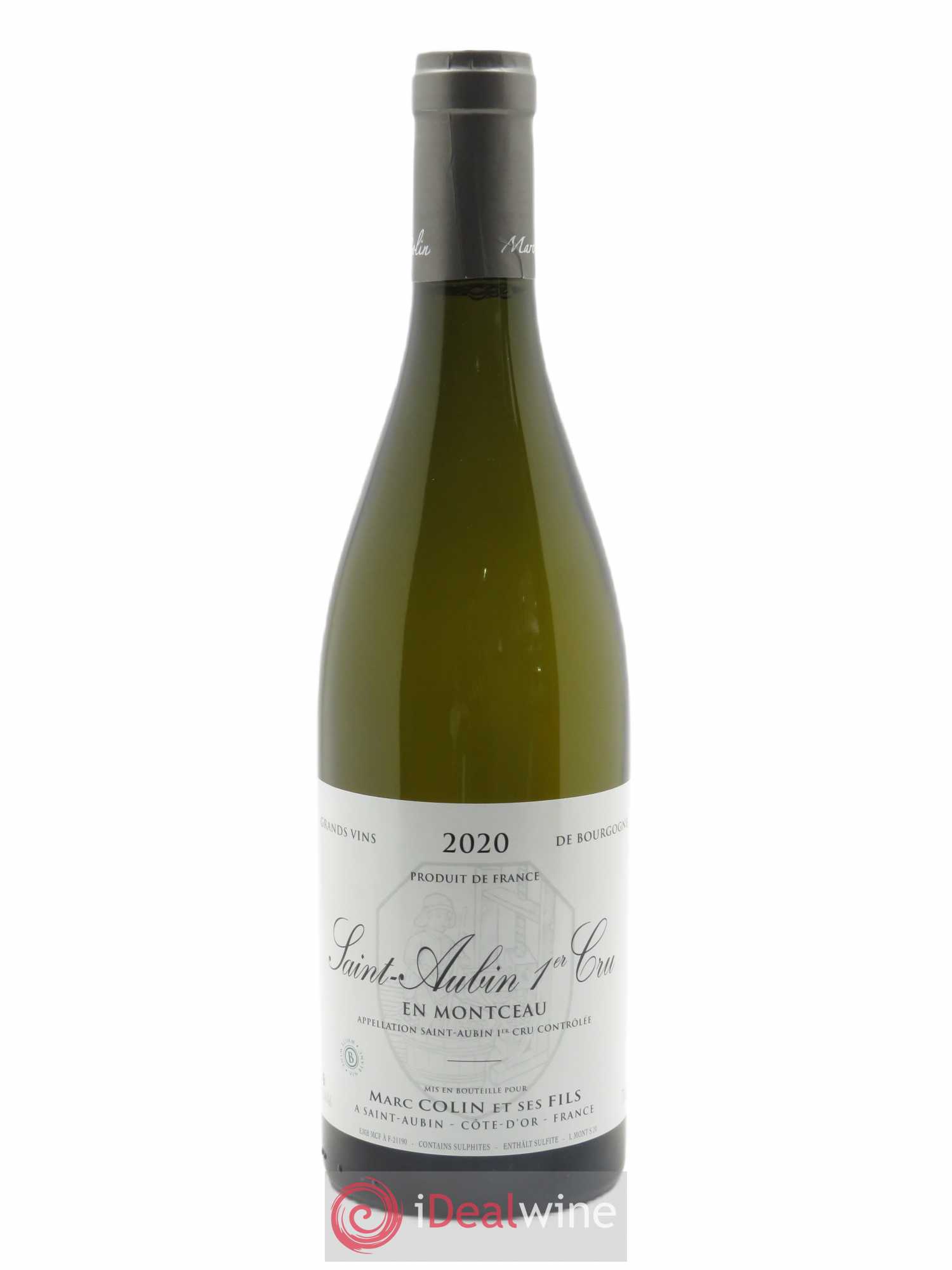 Saint-Aubin 1er Cru En Montceau Marc Colin & Fils 2020 - Lot de 1 bouteille - 0