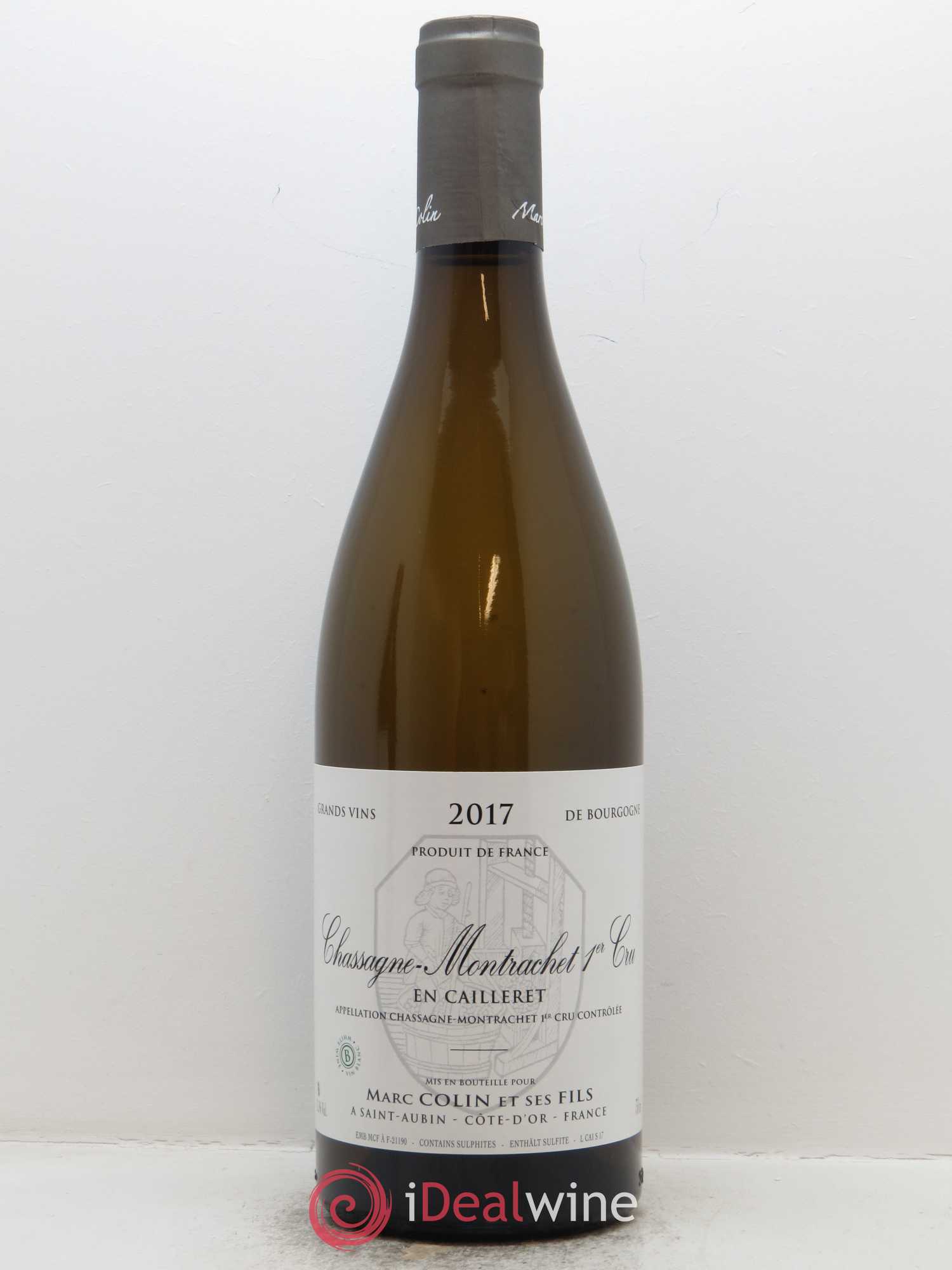 Chassagne-Montrachet 1er Cru Les Caillerets Marc Colin & Fils 2017 - Lot de 1 bouteille - 0