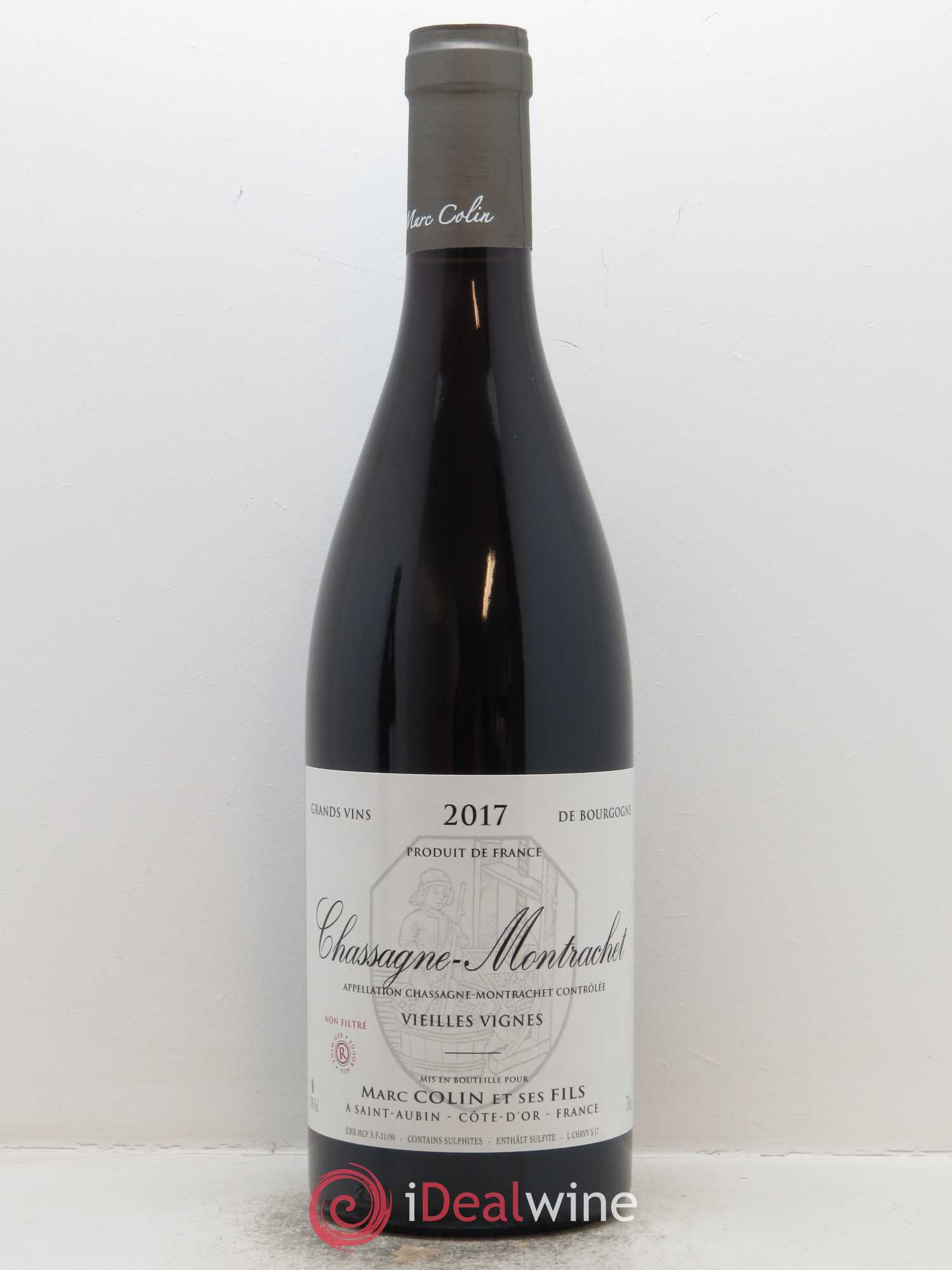 Chassagne-Montrachet Vieilles Vignes Marc Colin & Fils 2017 - Lot de 1 bouteille - 0