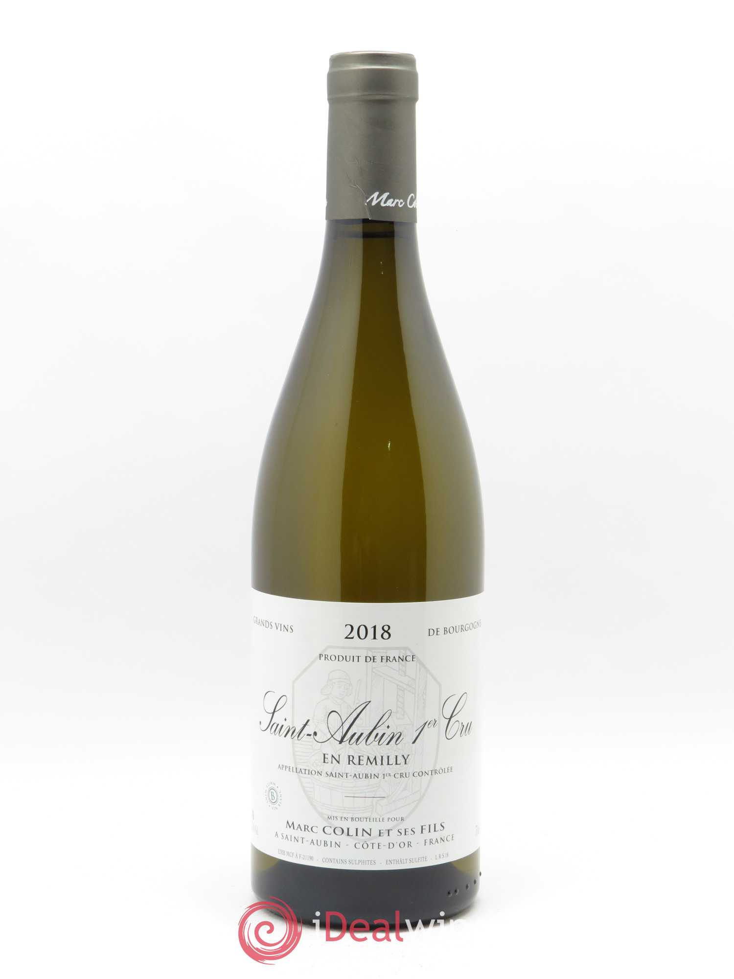 Saint-Aubin 1er Cru En Rémilly Marc Colin & Fils 2018 - Lot de 1 bouteille - 0