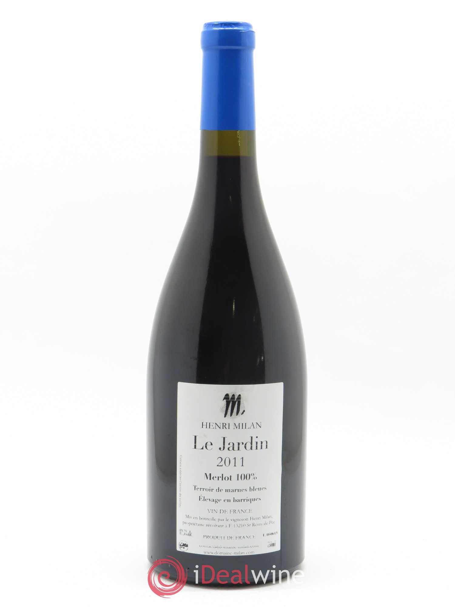 Vin de France Le Jardin Henri Milan 2011 - Lot de 1 bouteille - 1